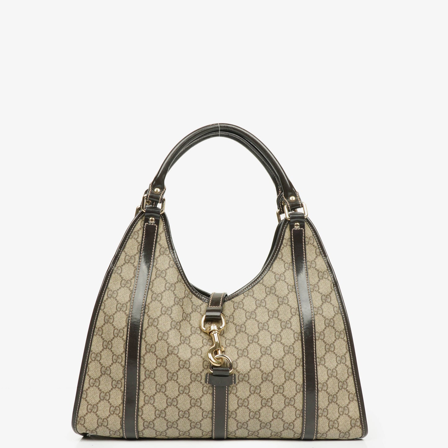 Gucci Supreme GG Canvas Bardot Joy Shoulder Bag
