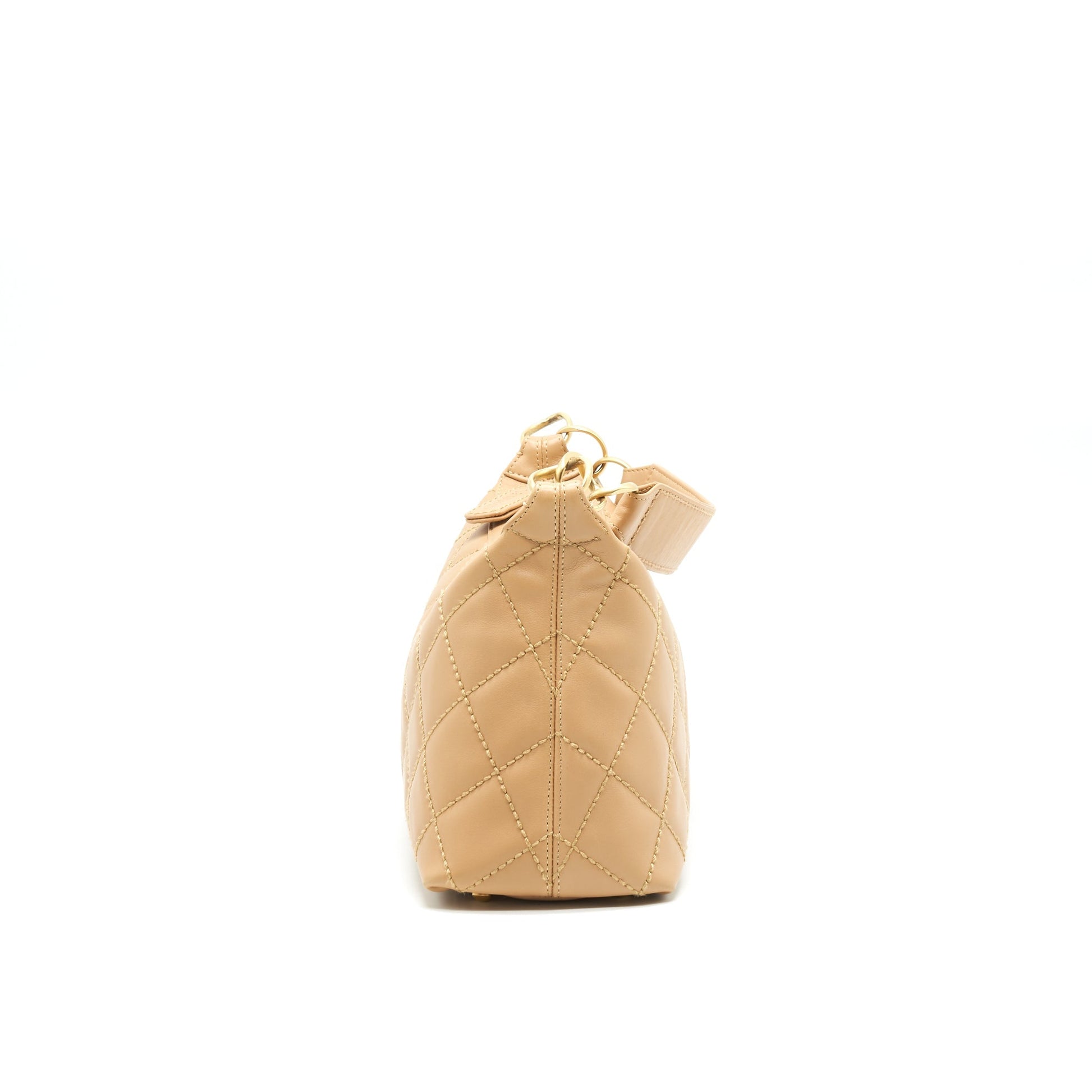 Chanel Quilted beige Shoulder Bag