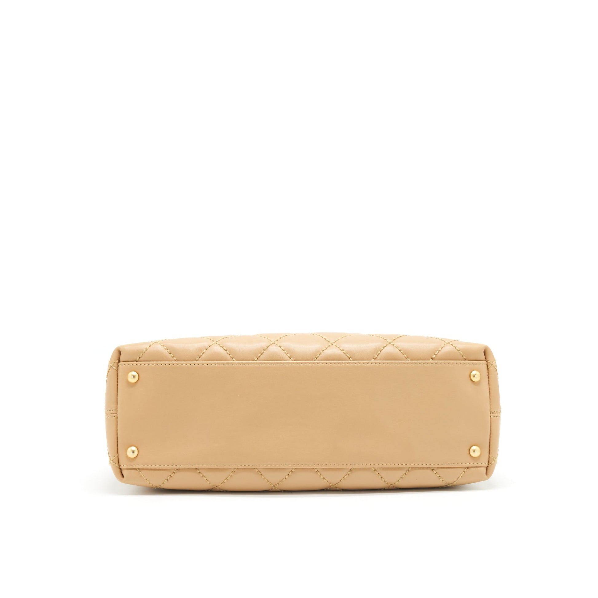 Chanel Quilted beige Shoulder Bag
