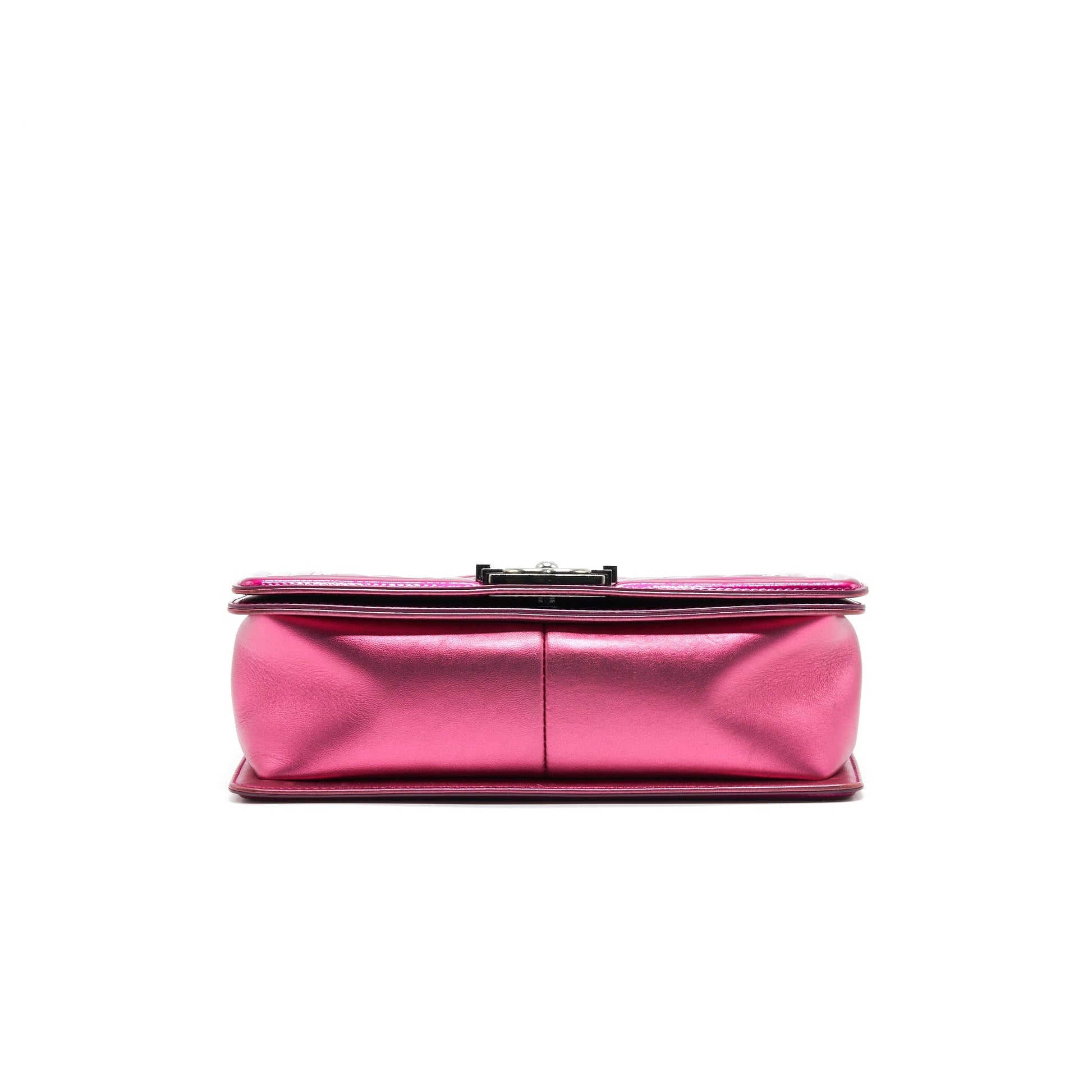 Chanel Medium Leboy Bag Metallic Pink