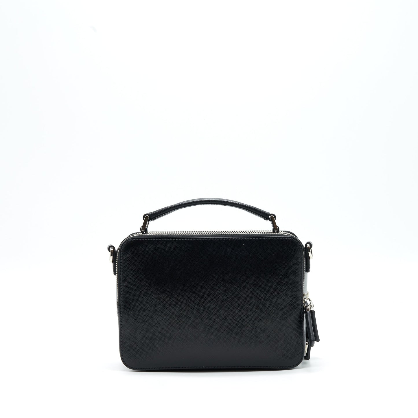 Prada Crossbody Camera Bag Black SHW