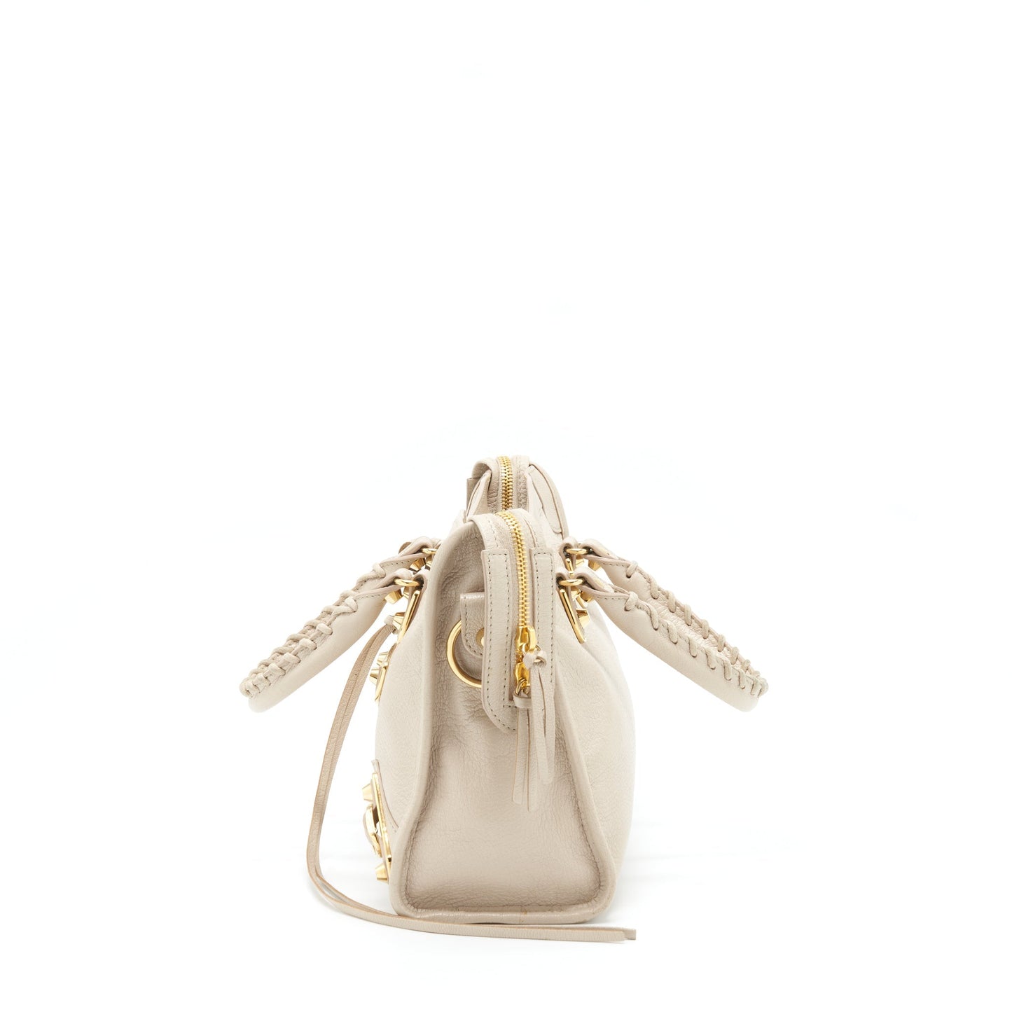 Balenciaga Mini City Purse Beige