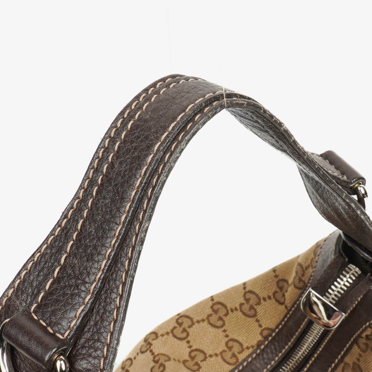 Gucci Monogram Canvas Icon Bit Hobo Bag
