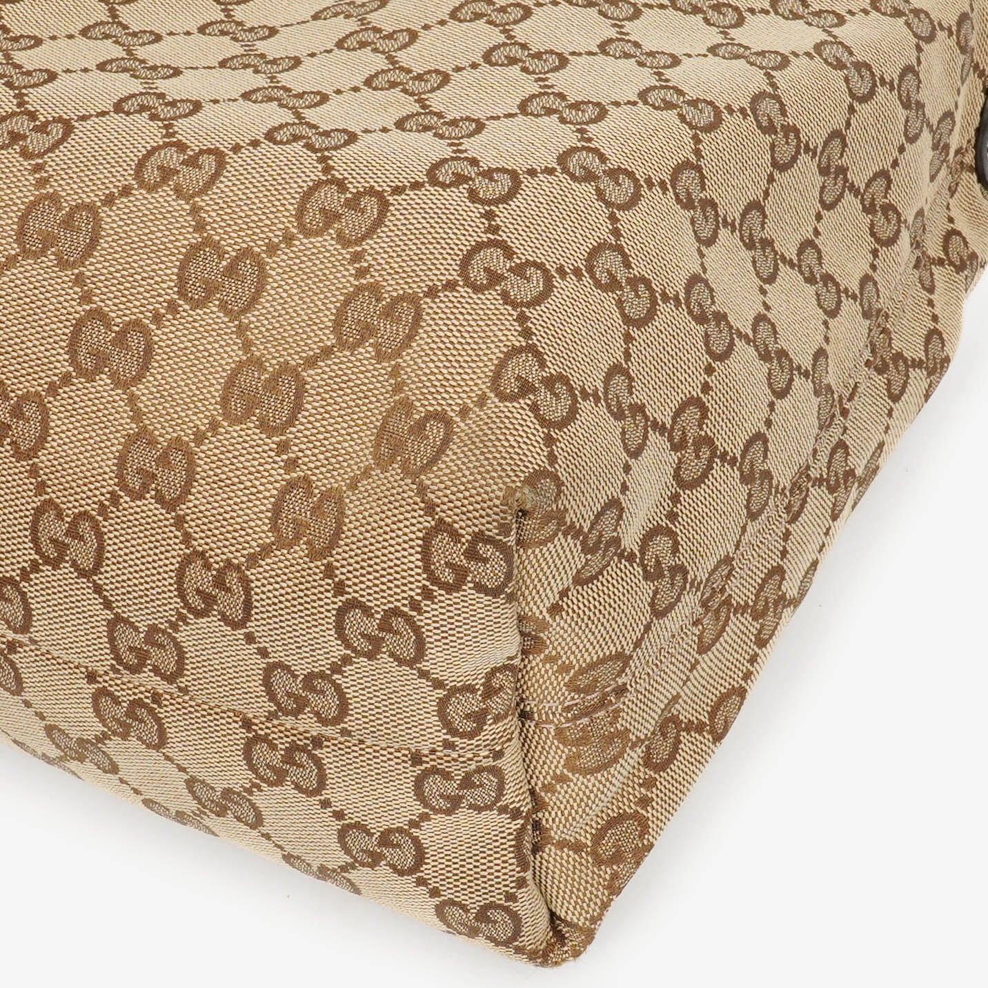 Gucci Monogram Canvas Icon Bit Hobo Bag