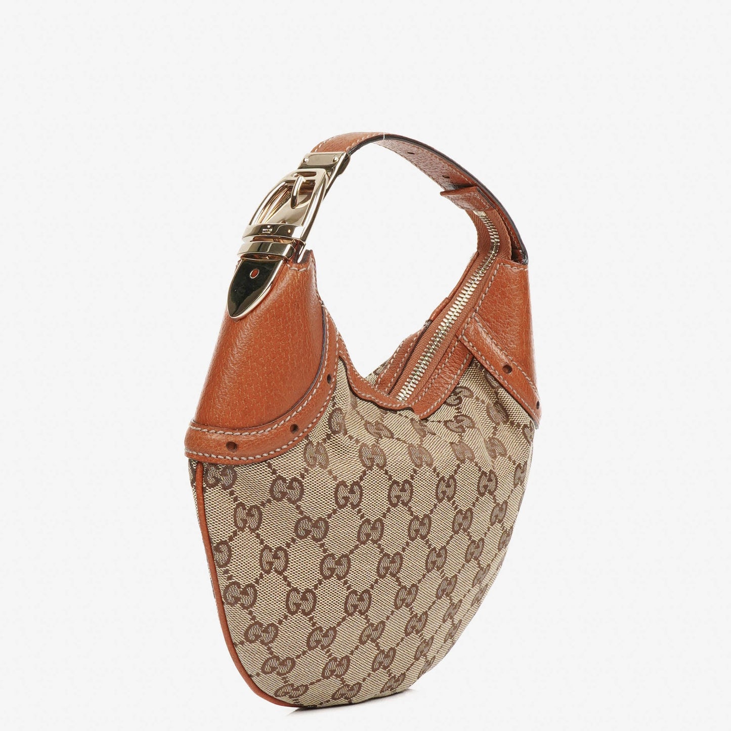 Gucci GG Monogram Mini Glam Hobo Bag