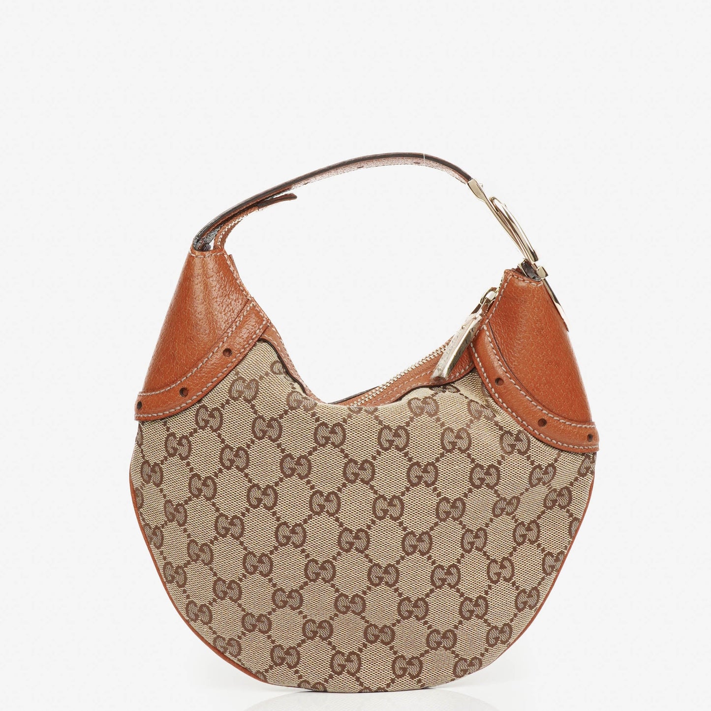 Gucci GG Monogram Mini Glam Hobo Bag