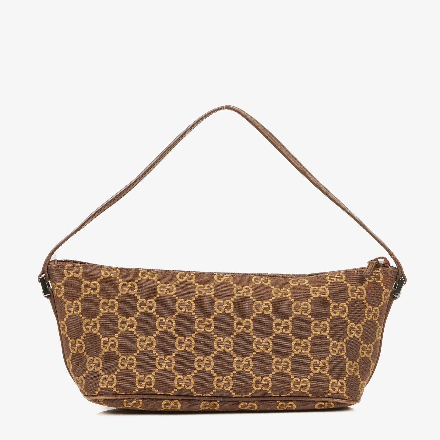 Gucci Mini Baguette Pochette Boat GG Monogram Bag