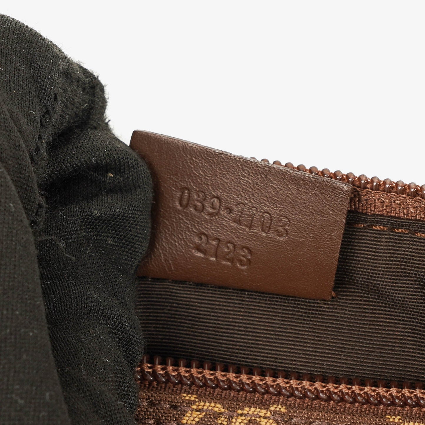 Gucci Mini Baguette Pochette Boat GG Monogram Bag