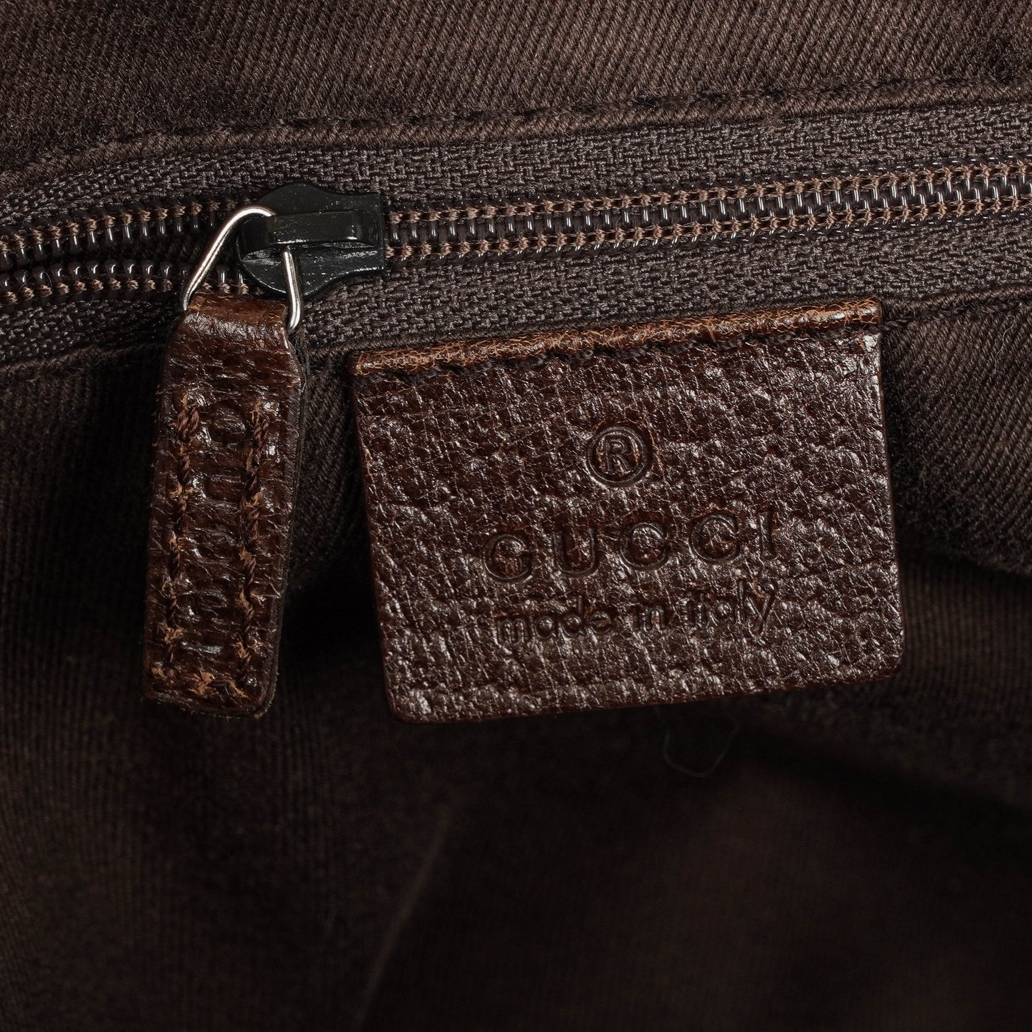 Gucci Brown GG Canvas Tote Bag