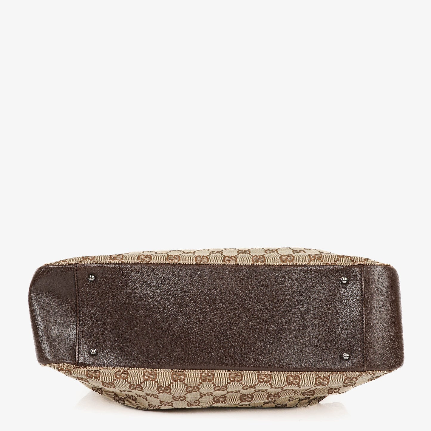 Gucci Brown GG Canvas Tote Bag
