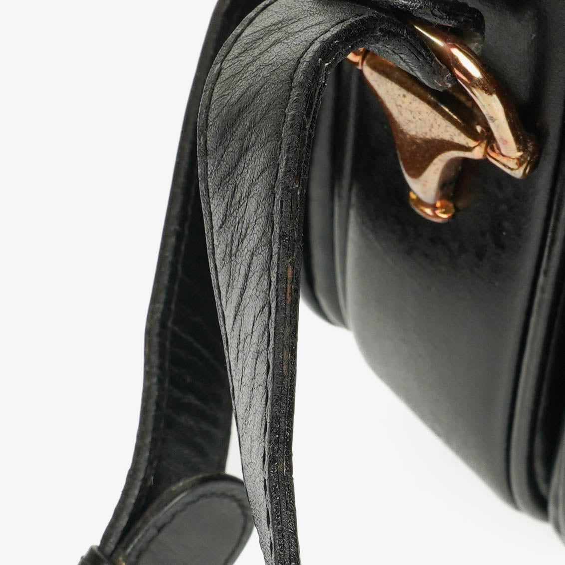 Gucci Black Horsebit 1955 Shoulder Bag