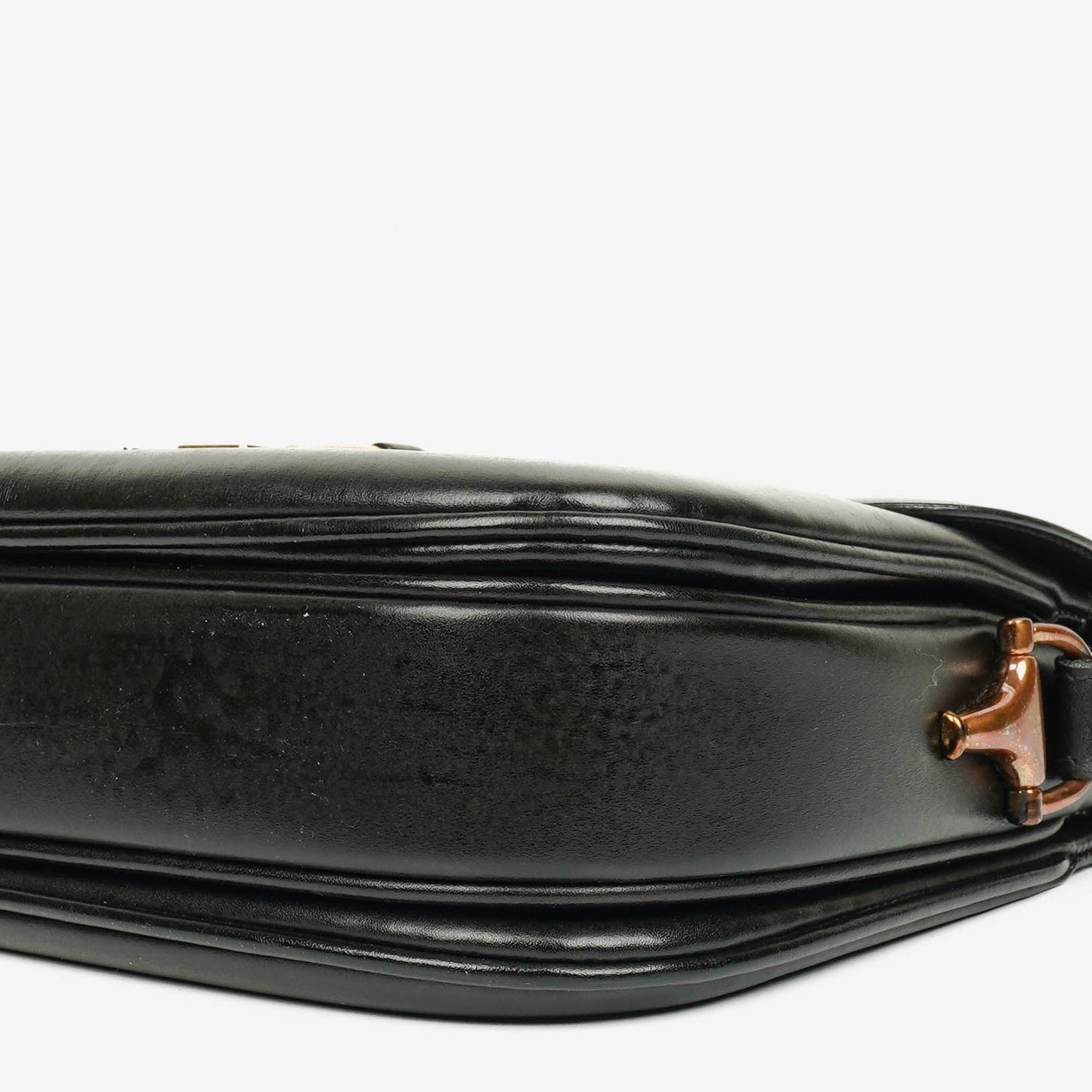 Gucci Black Horsebit 1955 Shoulder Bag