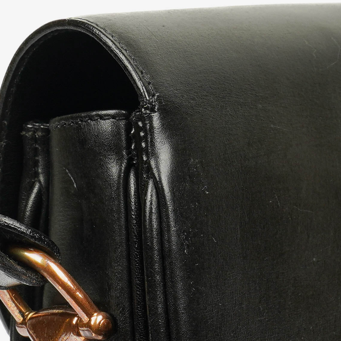 Gucci Black Horsebit 1955 Shoulder Bag