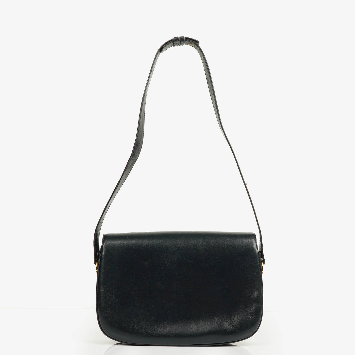 Gucci Navy Horsebit 1955 Shoulder Bag