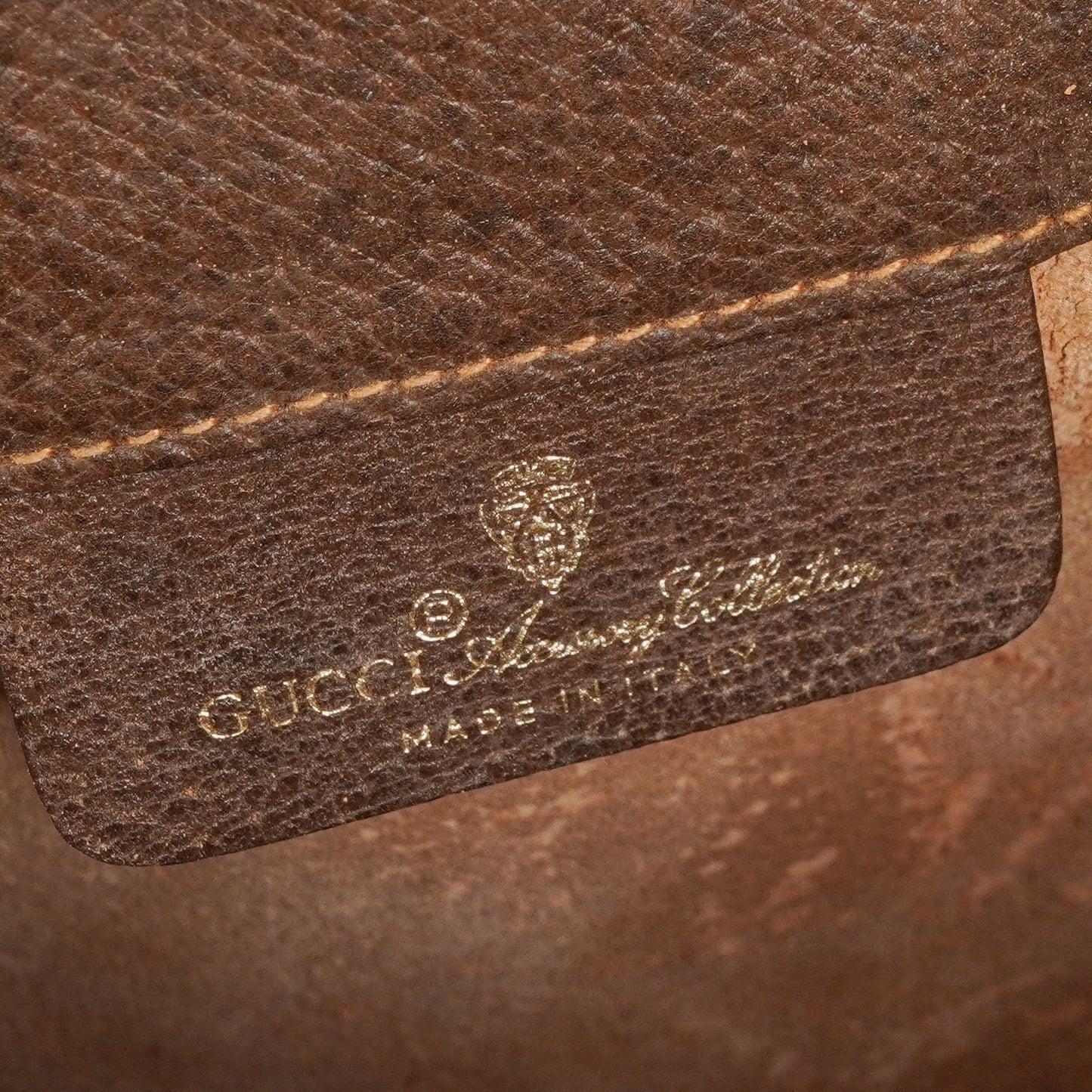 Gucci Ophidia GG Web Sherry Line Bucket Bag
