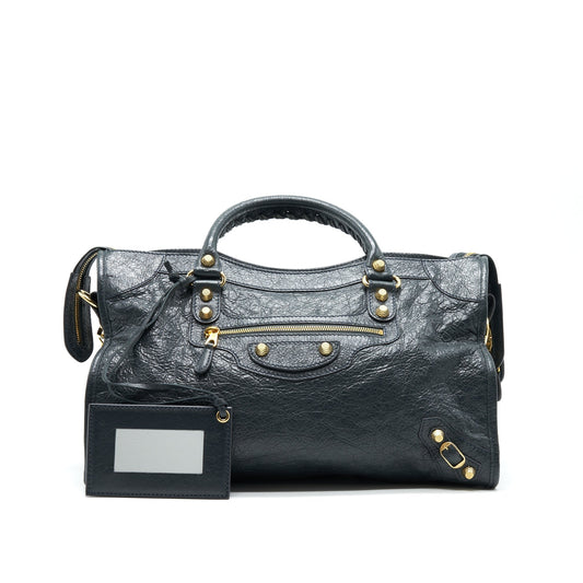 Balenciaga GIANT CITY DARK GREY GHW
