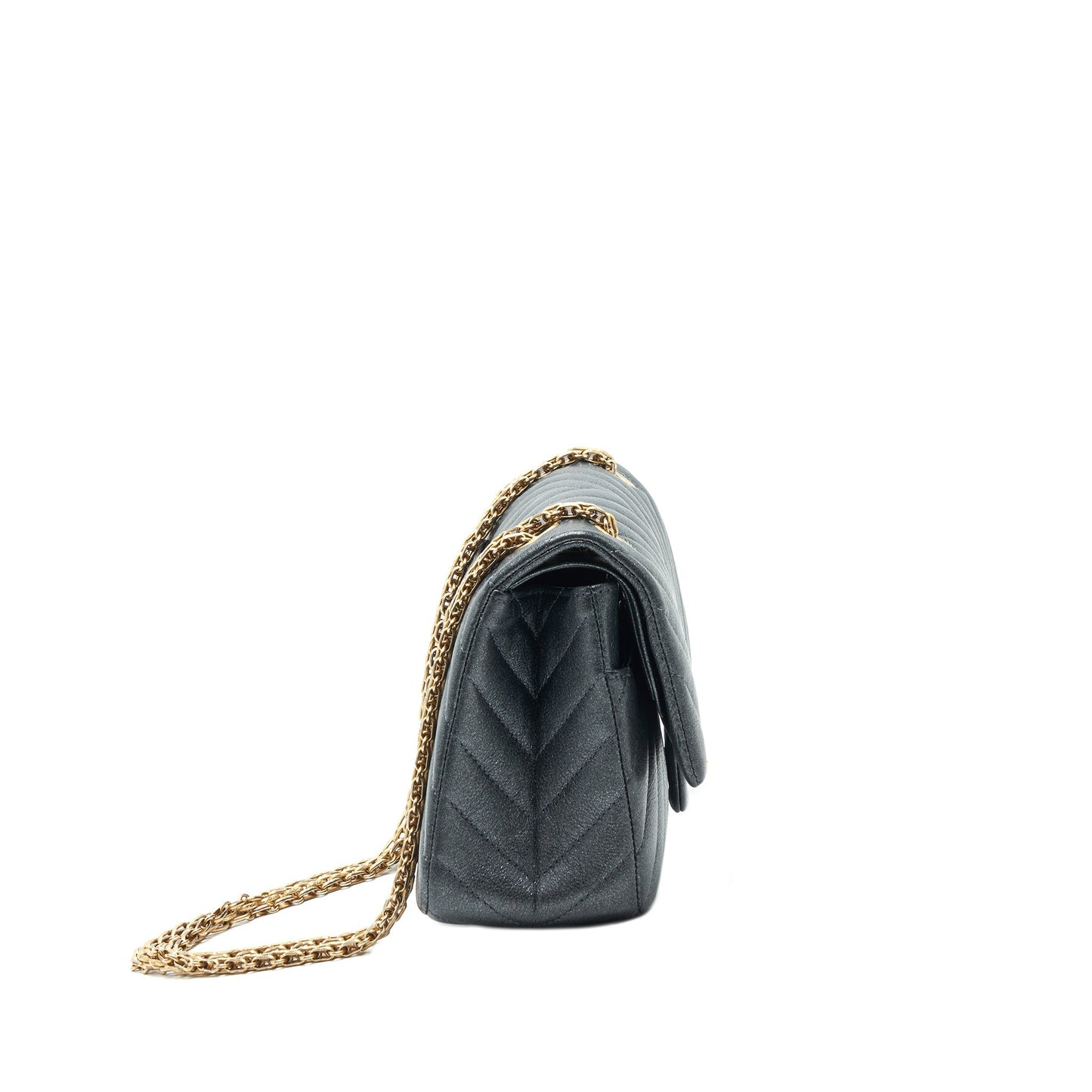 Chanel Chevron Small 2.55 226 Reissue Bag Charcoal