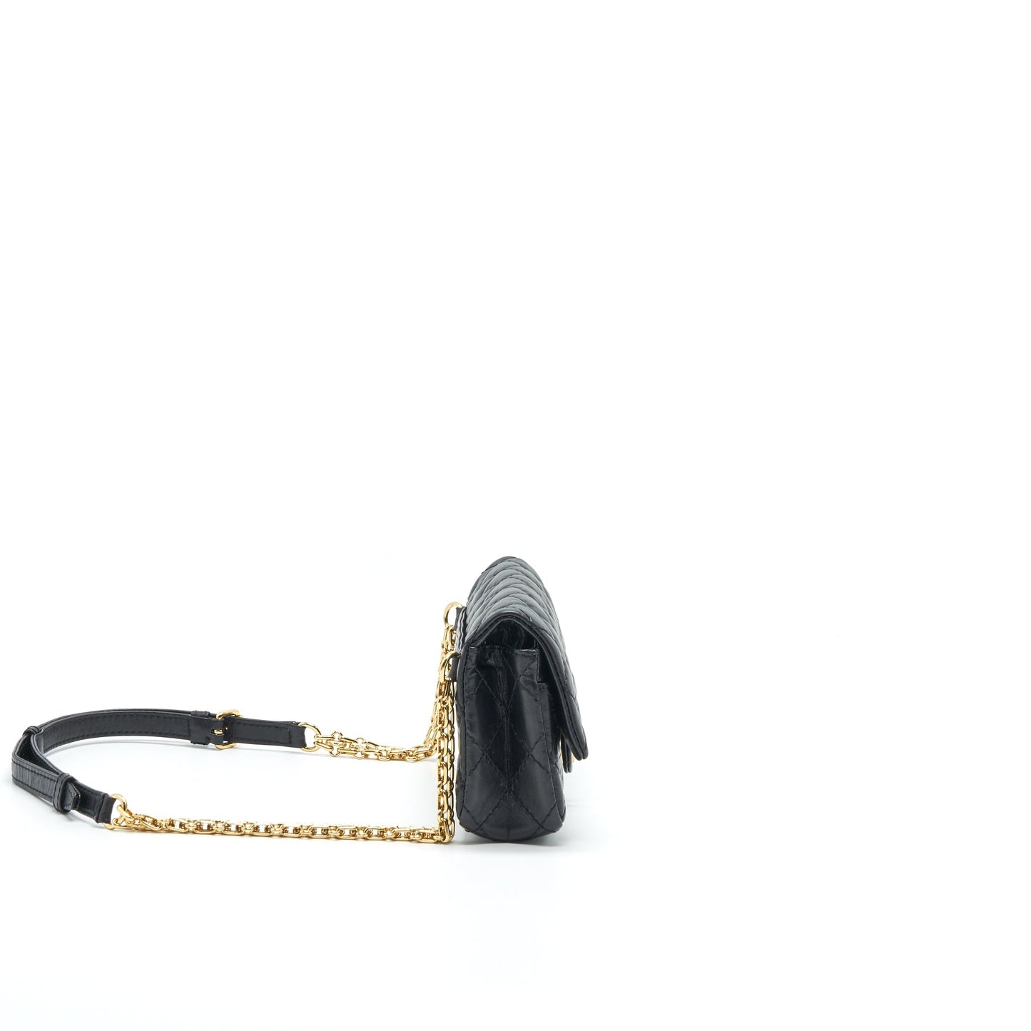 Chanel 2.55 Waist Bag in black