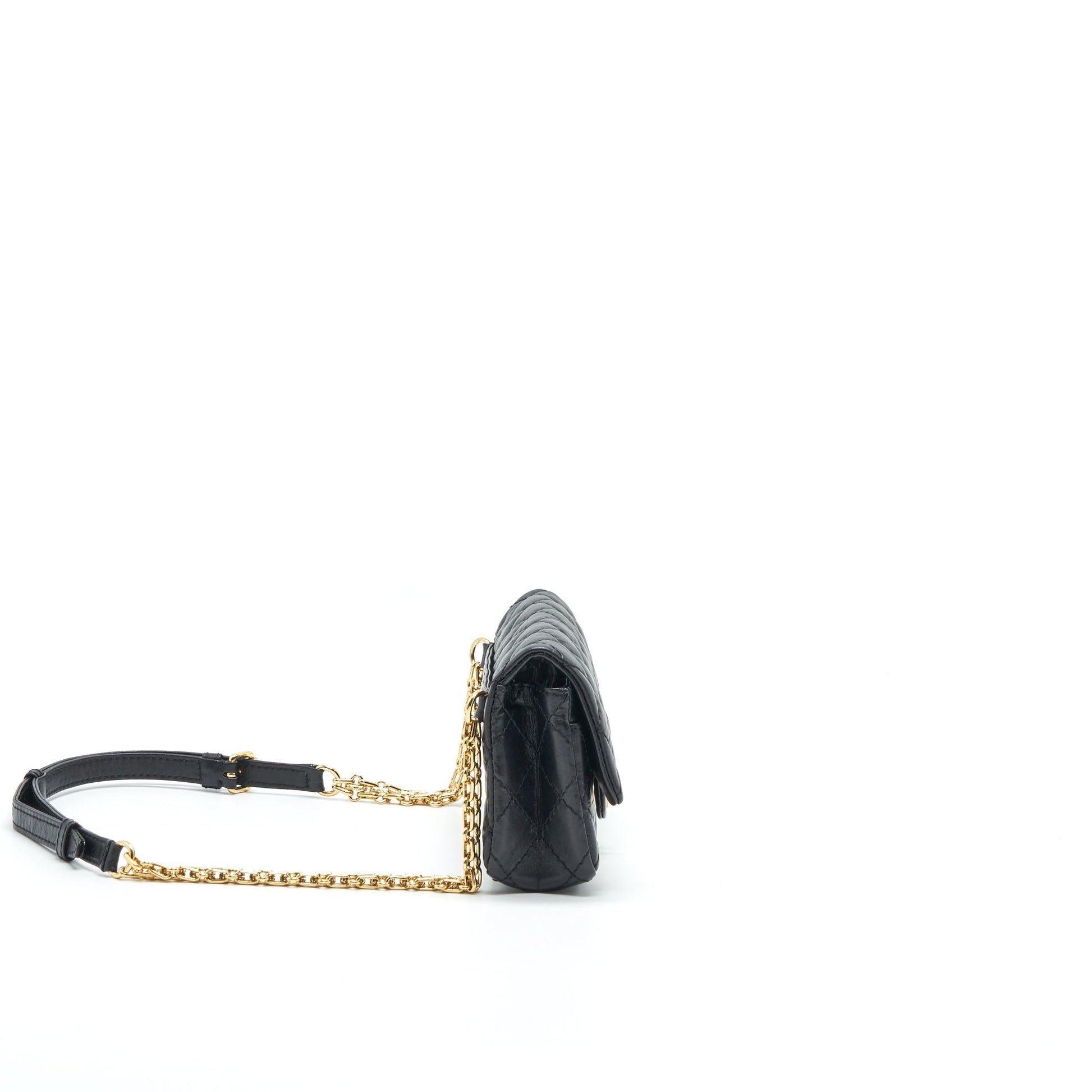 Chanel 2.55 Waist Bag in black