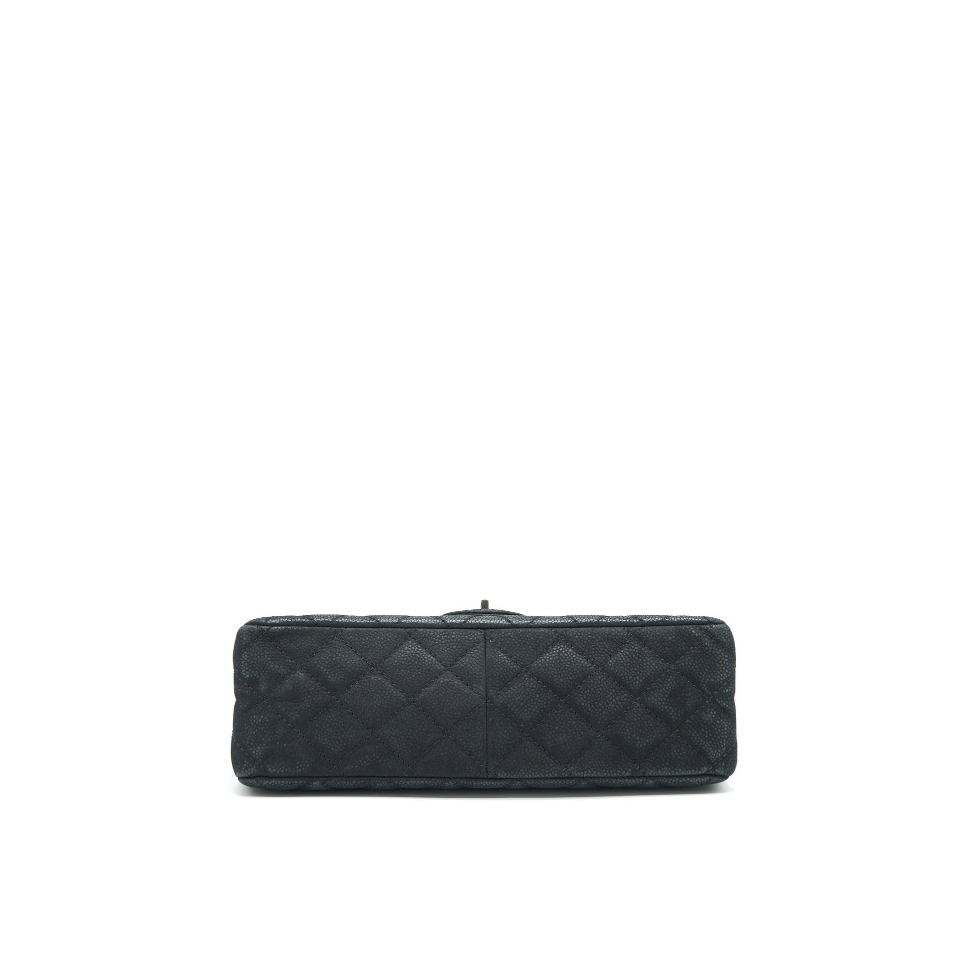 CHANEL 2.55 226 REISSUE BAG IN CAVIAR BLACK