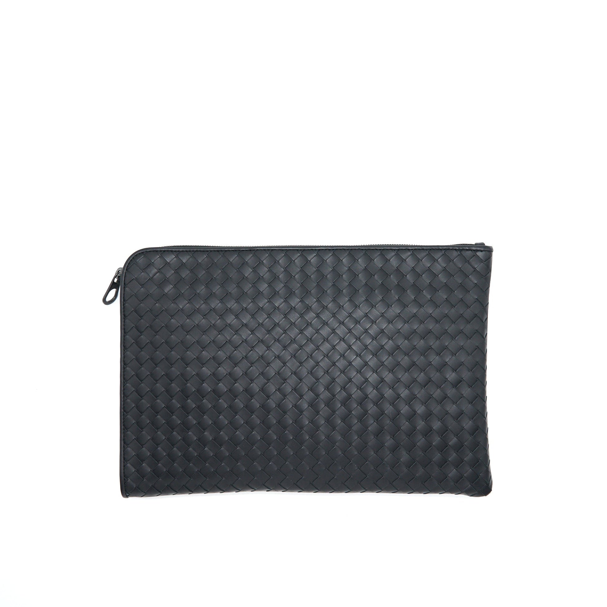 bottega Veneta Intrecciato weave small document case/ clutch