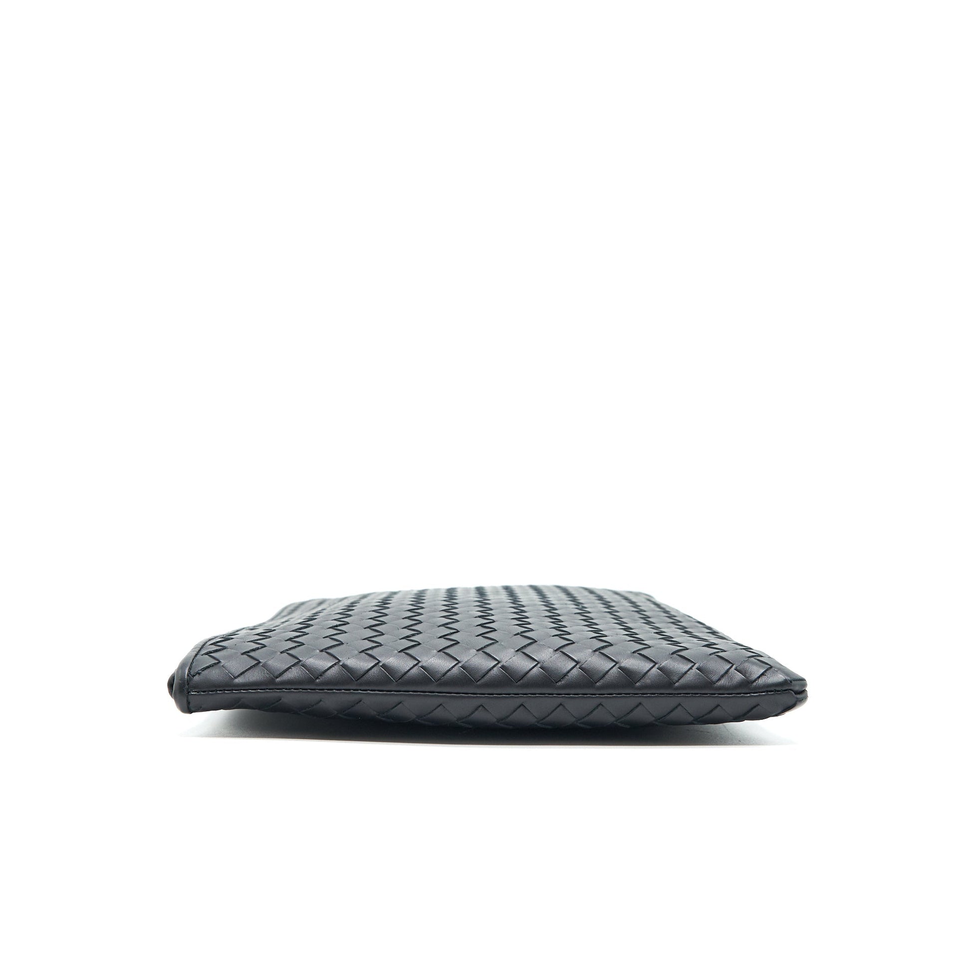 bottega Veneta Intrecciato weave small document case/ clutch