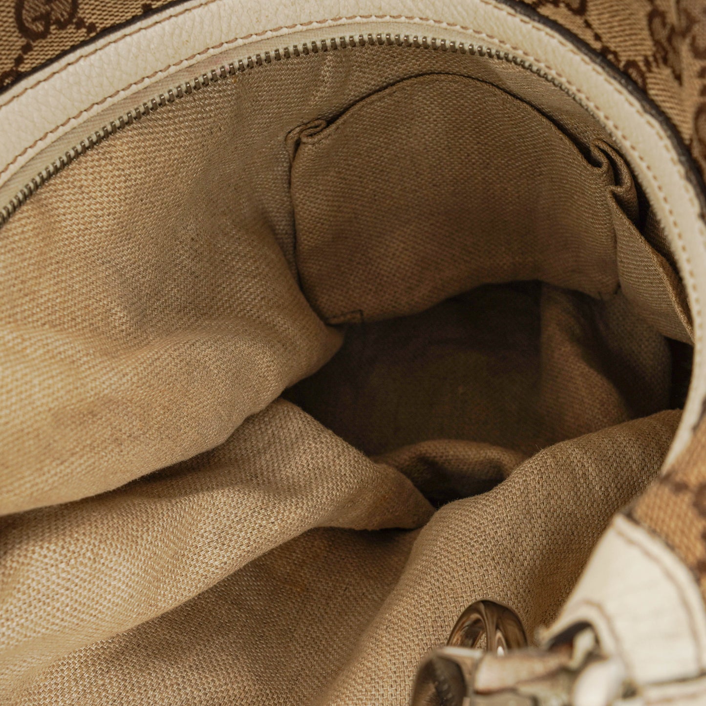 Gucci GG Canvas Large Icon Bit Hobo Bag