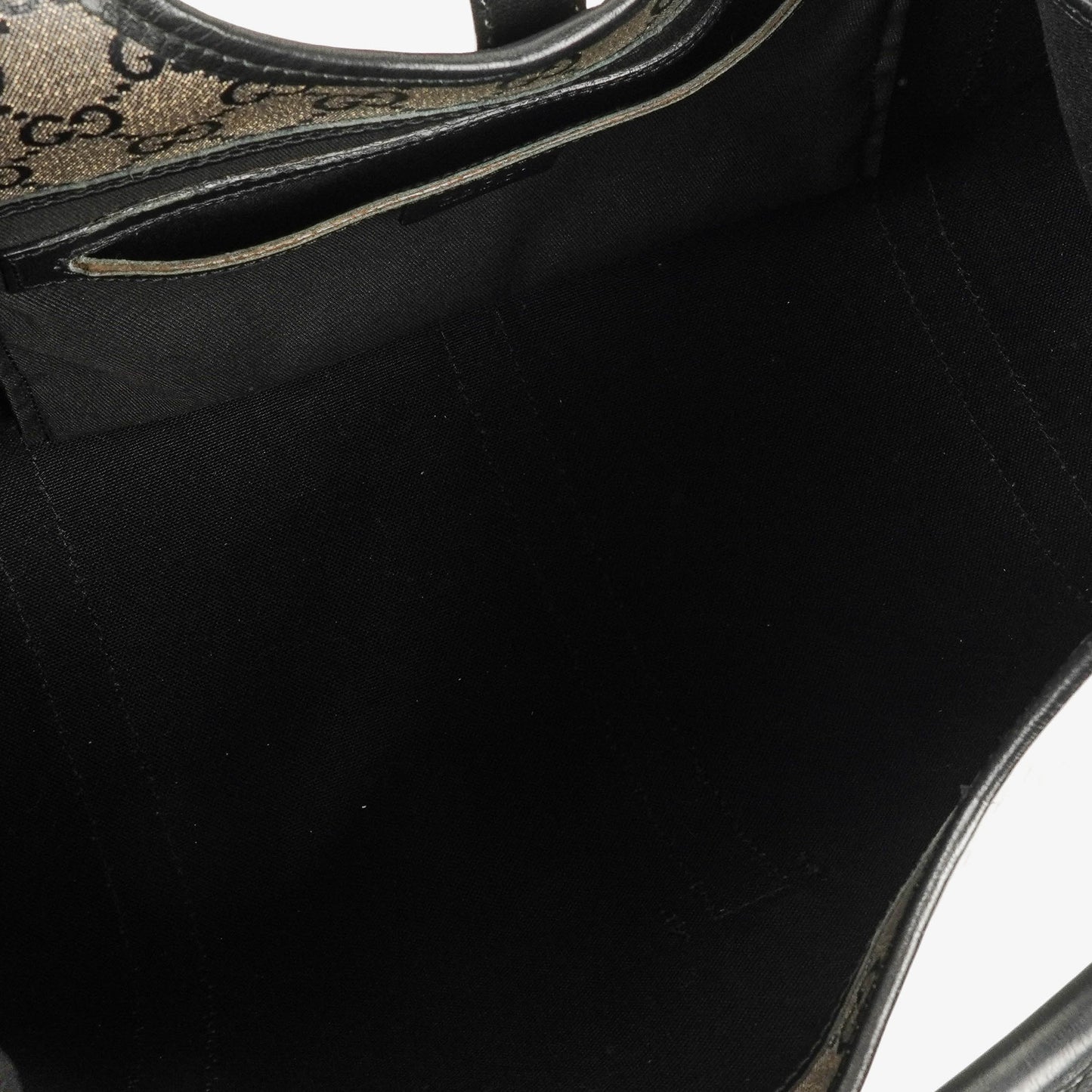 Gucci Jackie Bardot Crystal GG Canvas Shoulder Bag