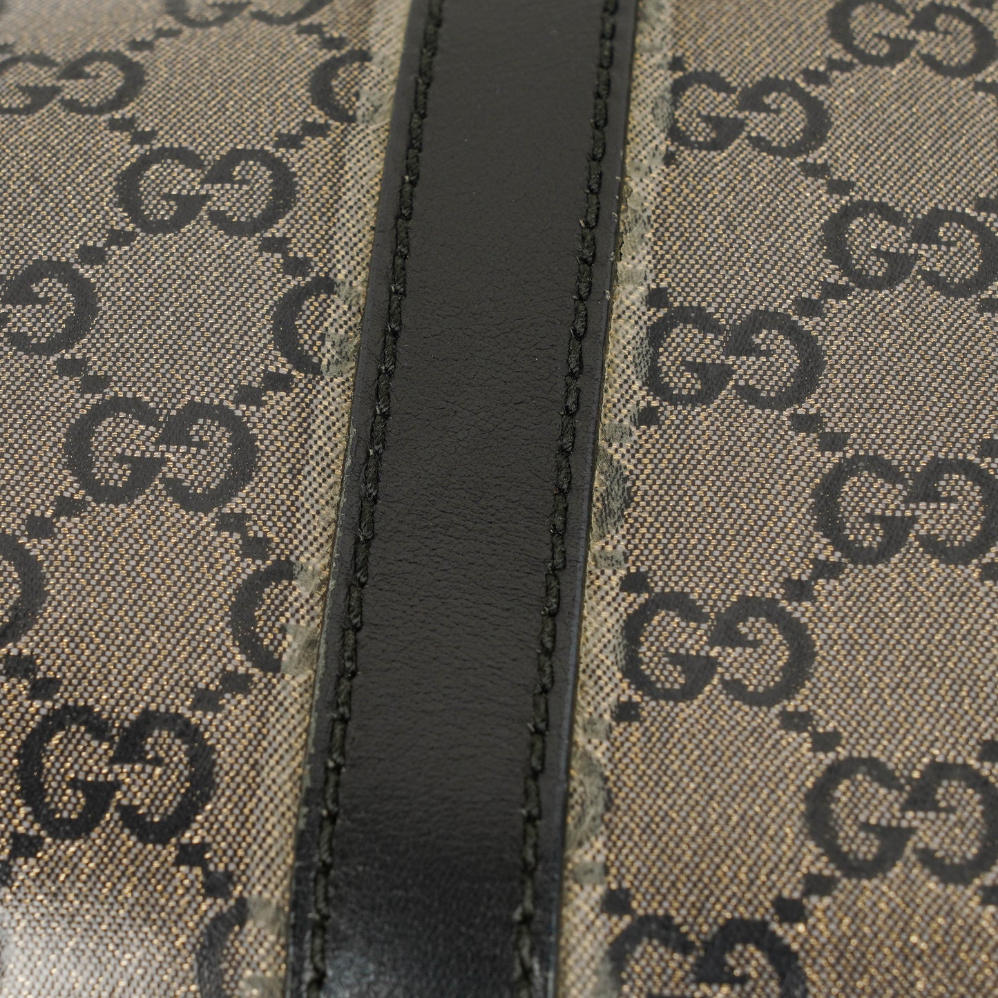 Gucci Jackie Bardot Crystal GG Canvas Shoulder Bag