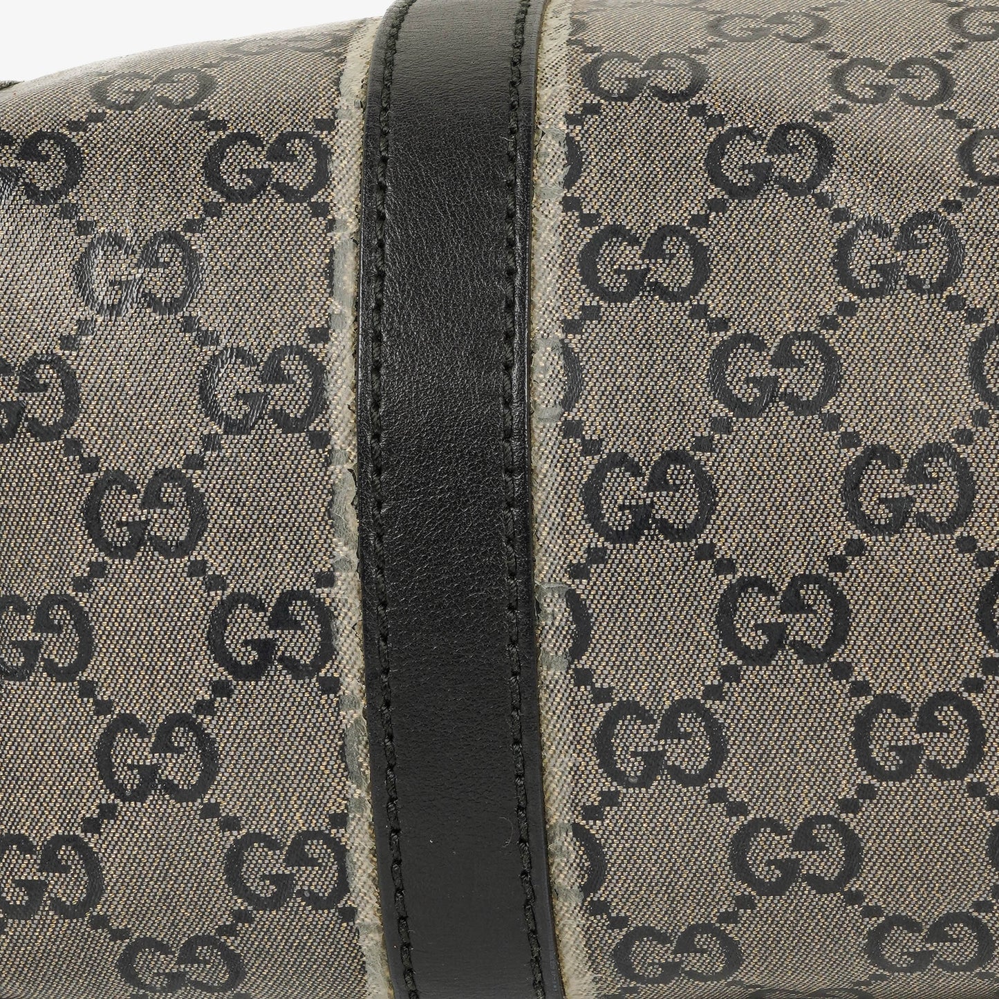 Gucci Jackie Bardot Crystal GG Canvas Shoulder Bag