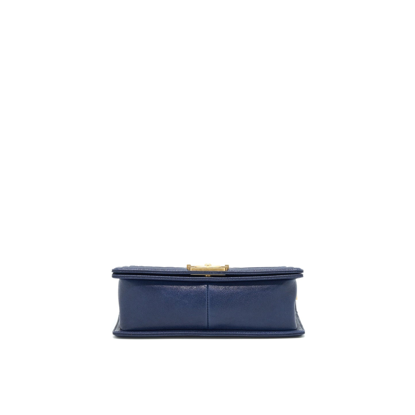 Chanel Boy Chanel Old Medium Caviar Navy with