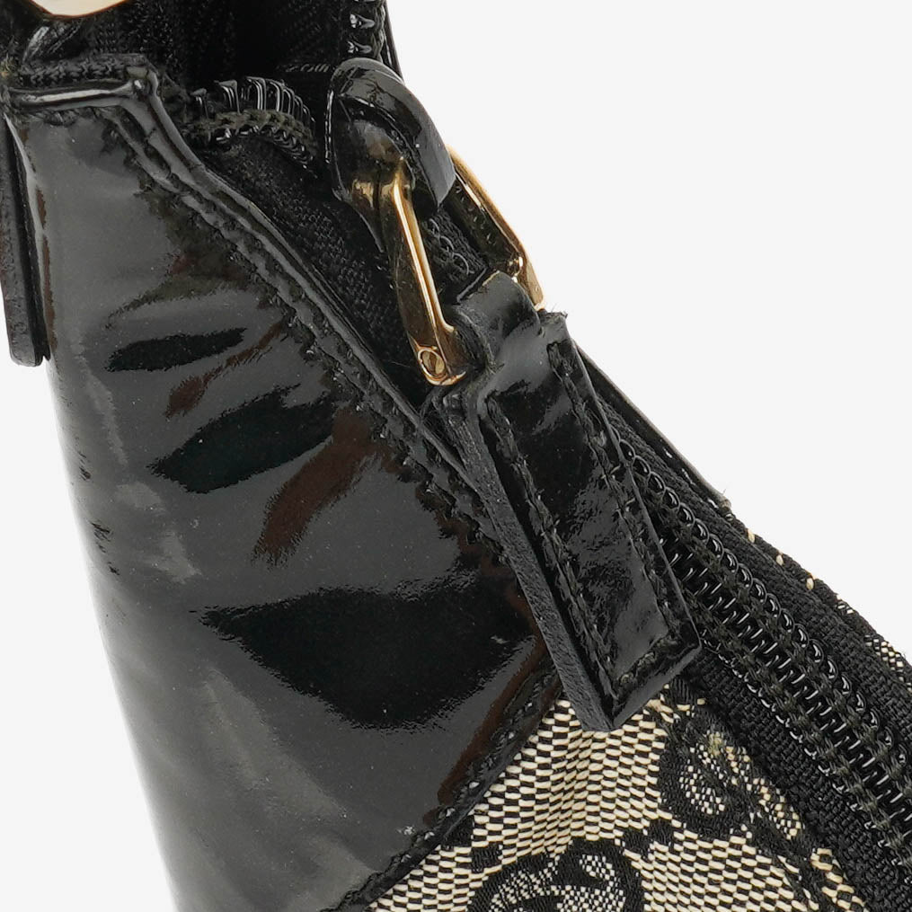 Gucci Handle Ring Black Hobo Bag