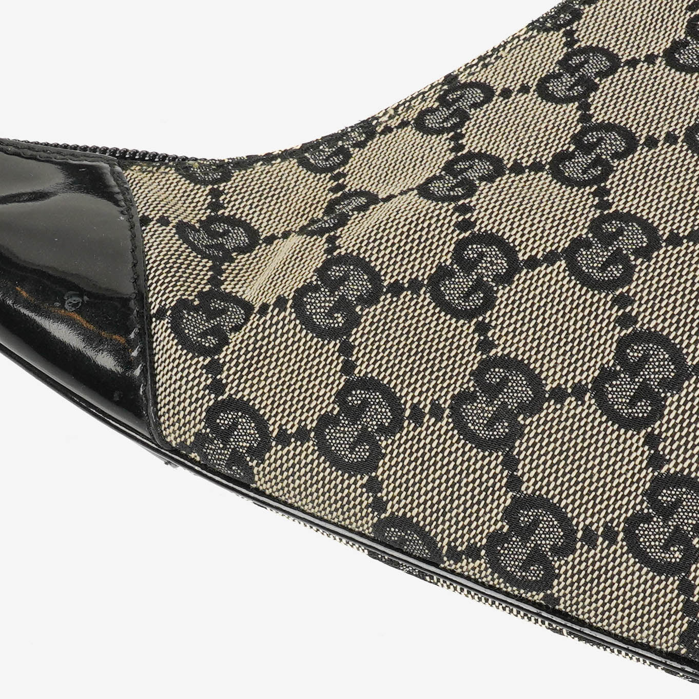 Gucci Handle Ring Black Hobo Bag
