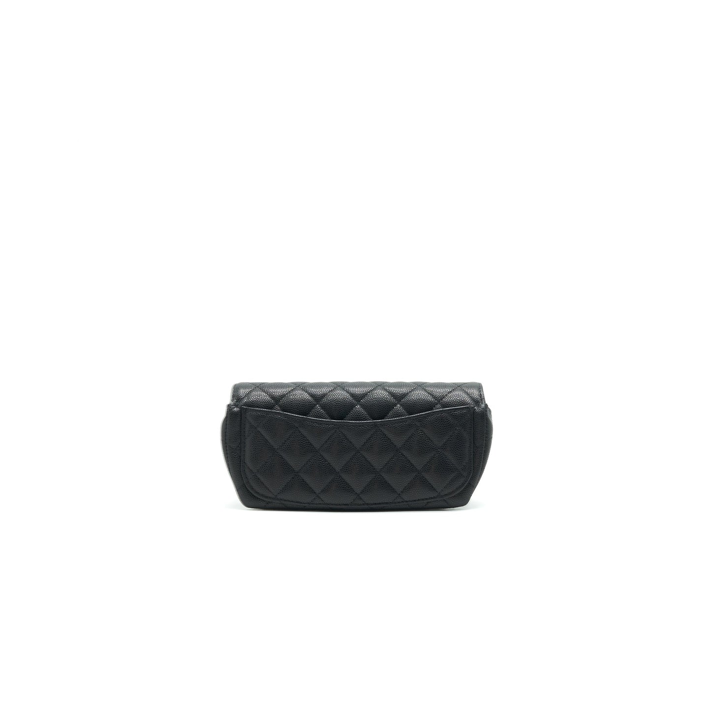 Chanel Glasses Case With Classic Chain Black L