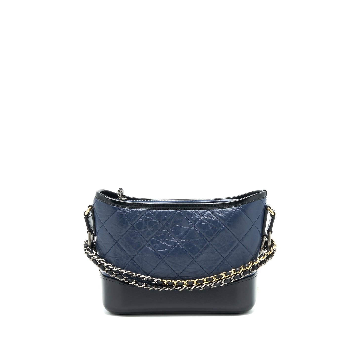 Chanel Small Gabrielle Hobo Bag Black/ Navy
