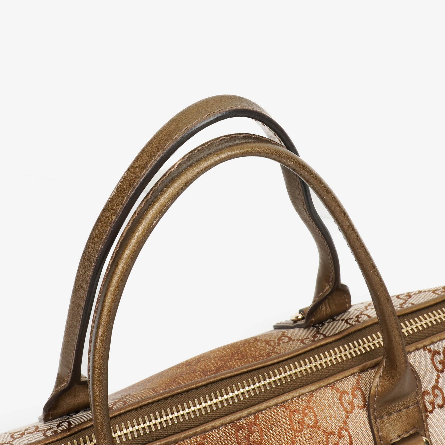 Gucci Multicolour/Brown GG Lurex Heart Bit Shoulder Bag