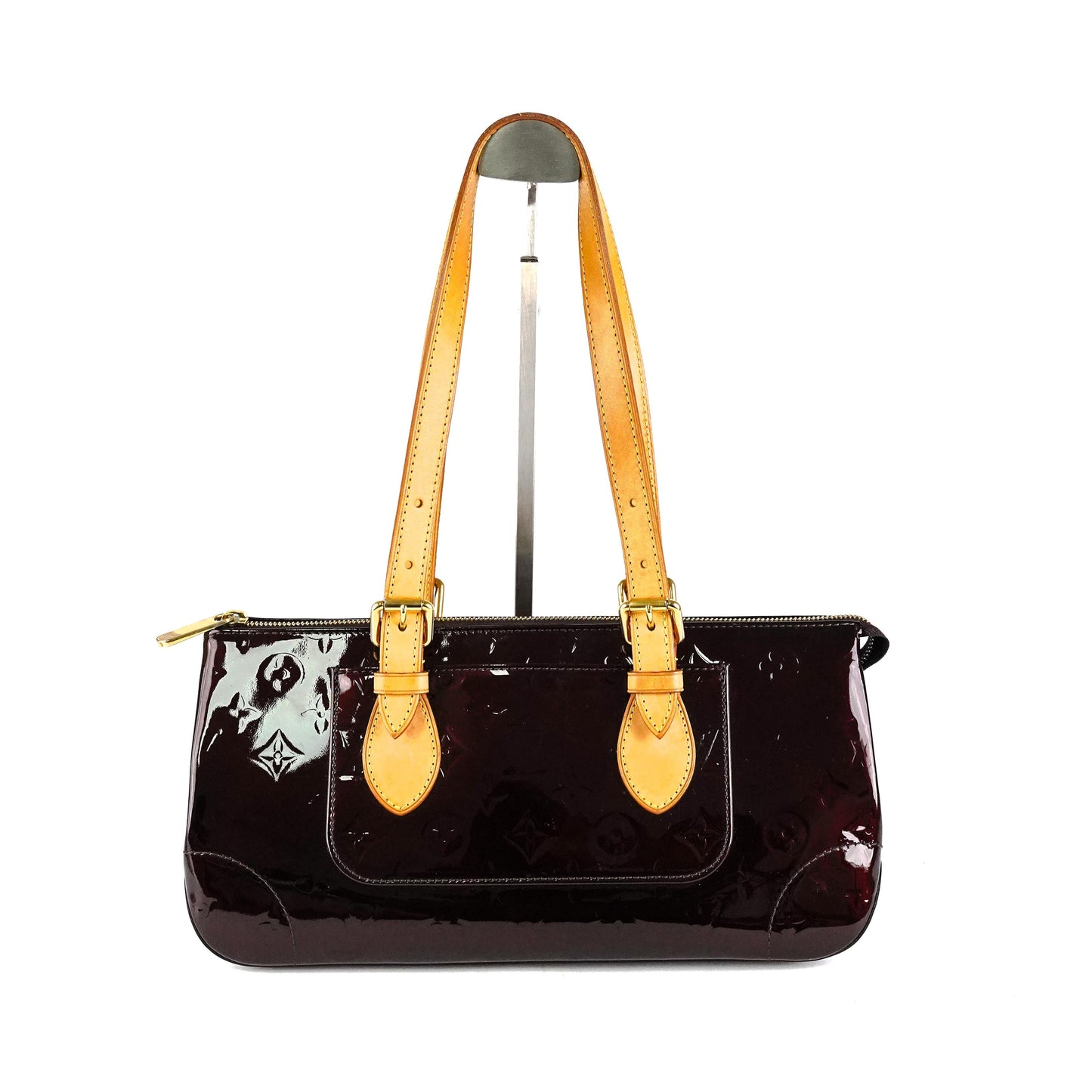 Louis Vuitton Vernis Tricot Bag Amarante
