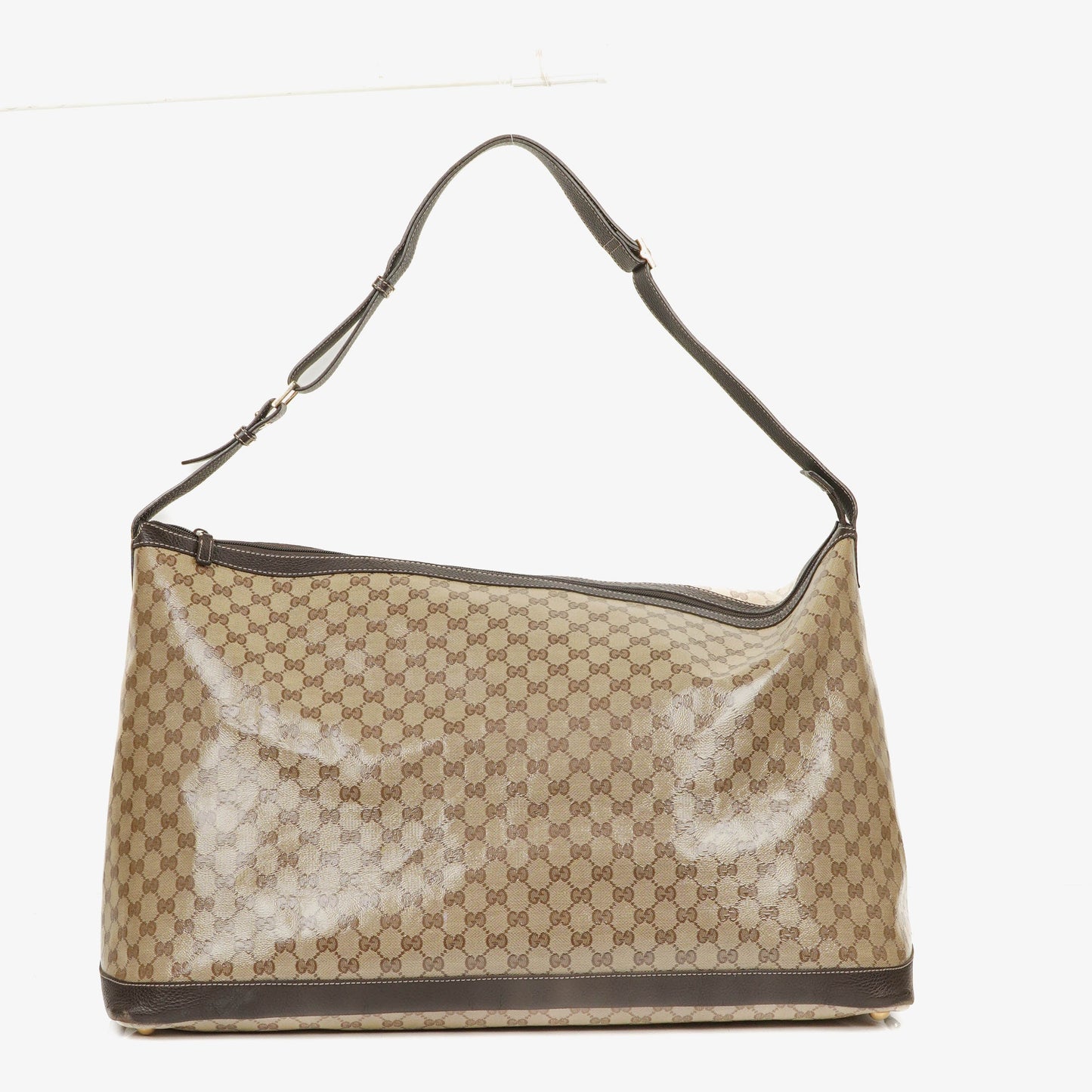 Gucci GG Crystal Coated Canvas Travel Bag