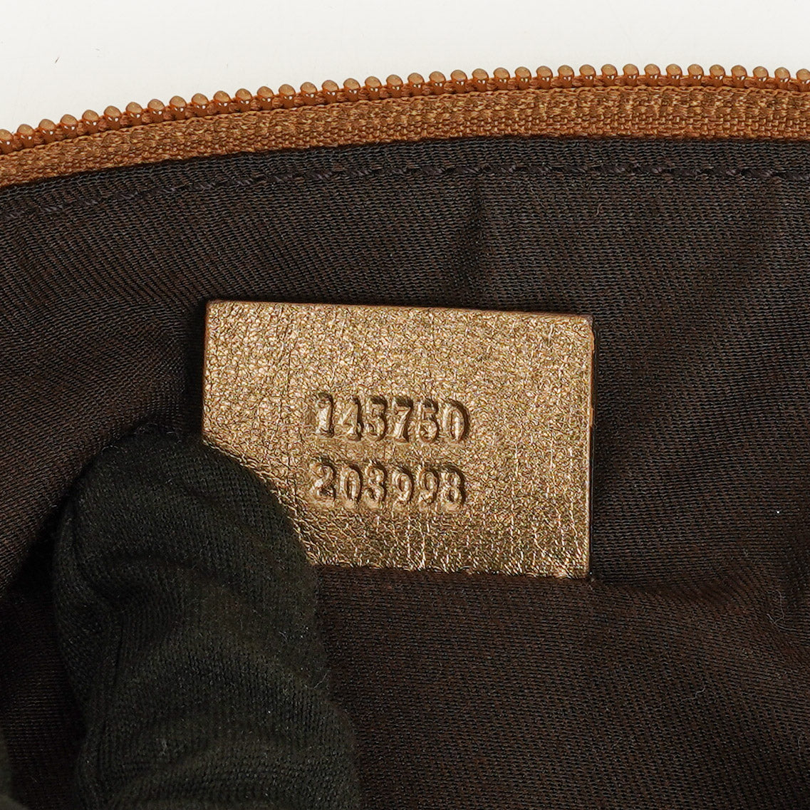 Gucci GG Satin Abbey D-ring Pochette Bag