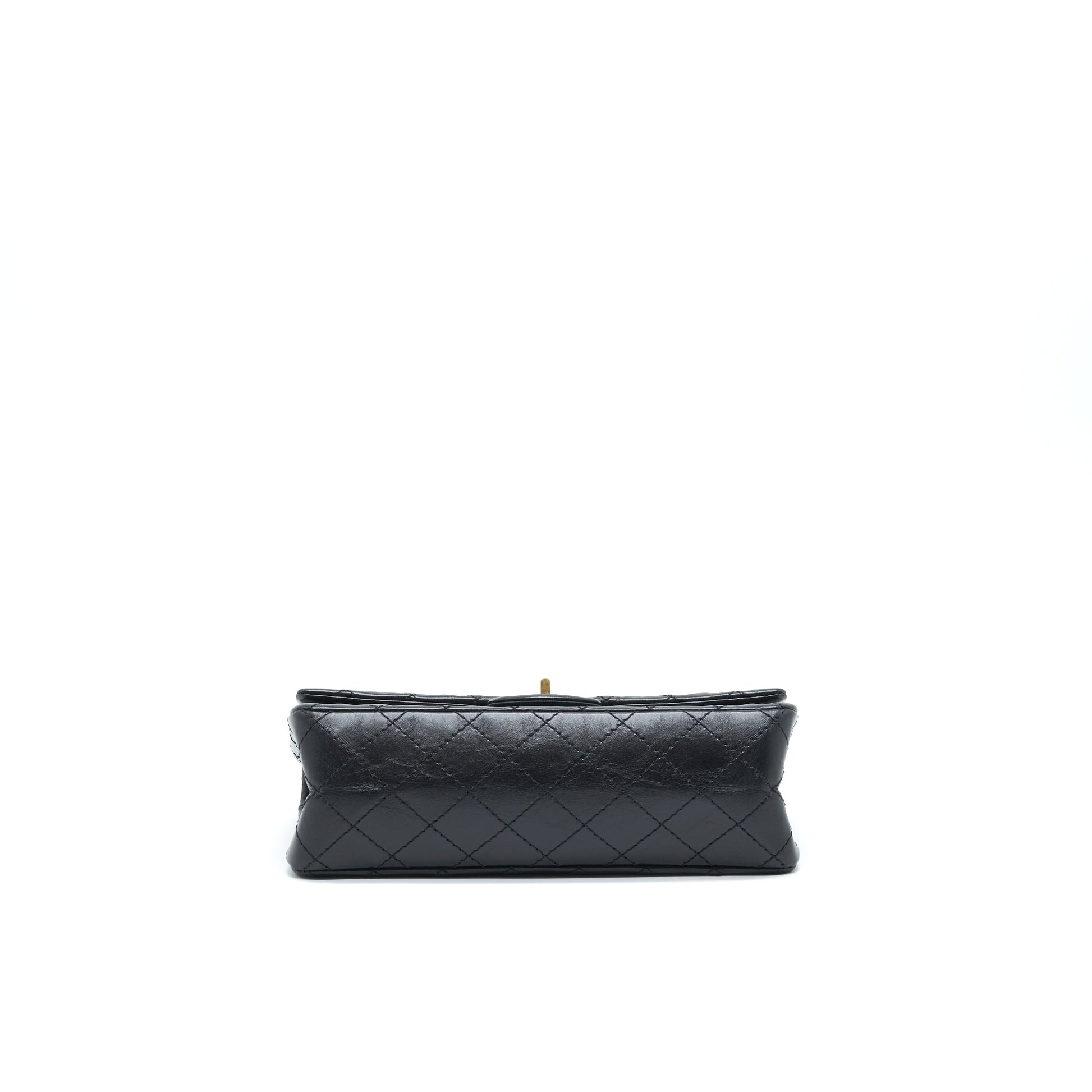 Chanel Small Reissue 2.55 Flap Bag Black Brushed