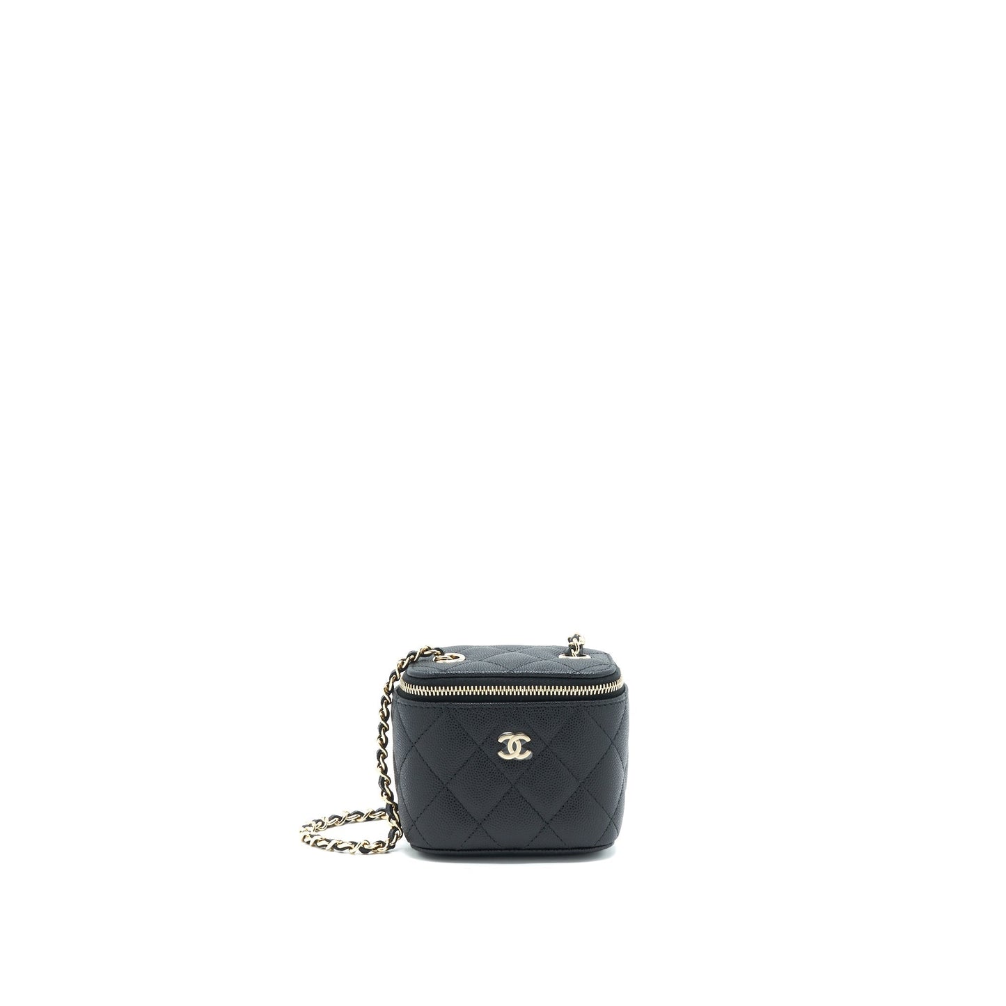 Chanel Mini Vanify Chain Caviar Black L