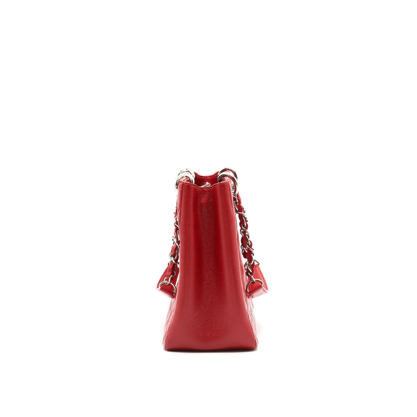Chanel Grand Shopping Tote caviar Red with