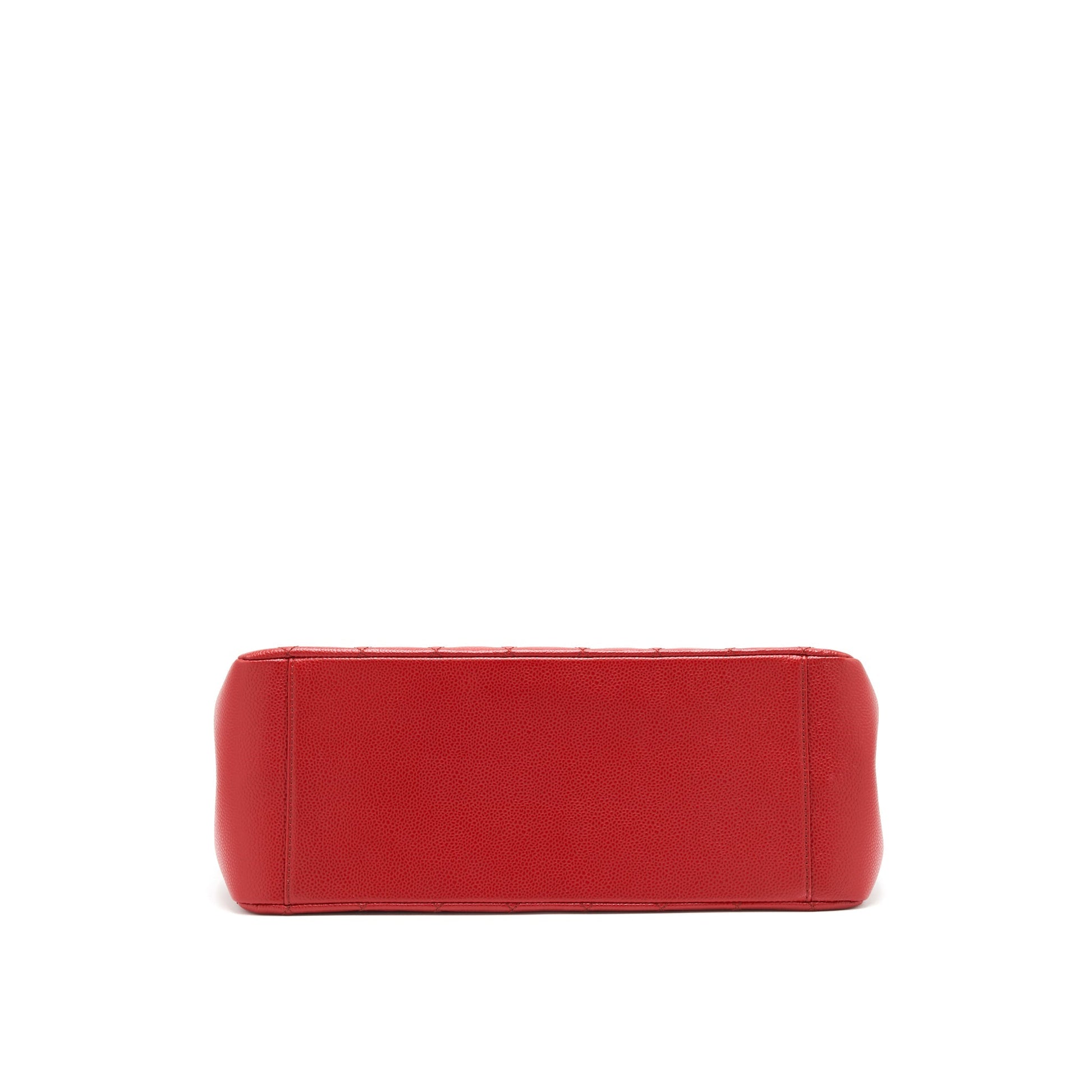 Chanel Grand Shopping Tote caviar Red with