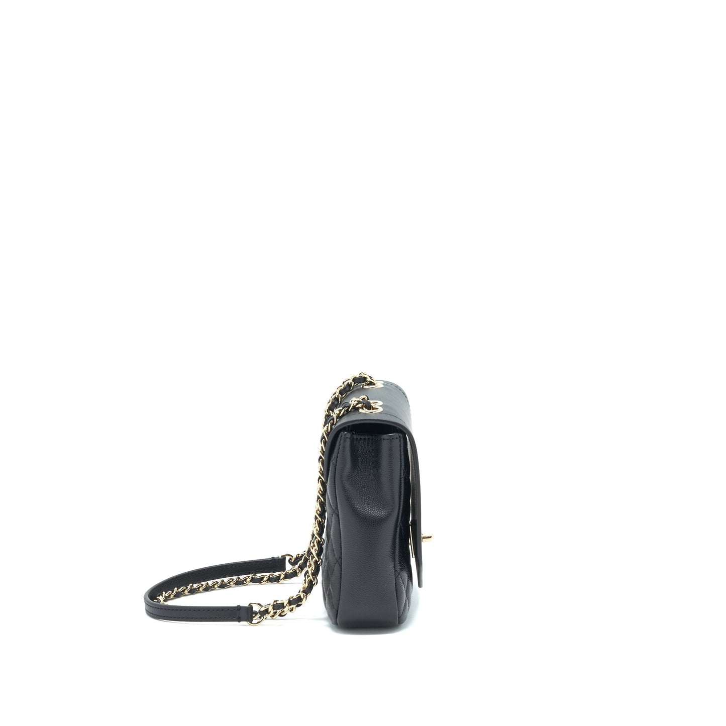 Chanel Flap Chain Bag Black L