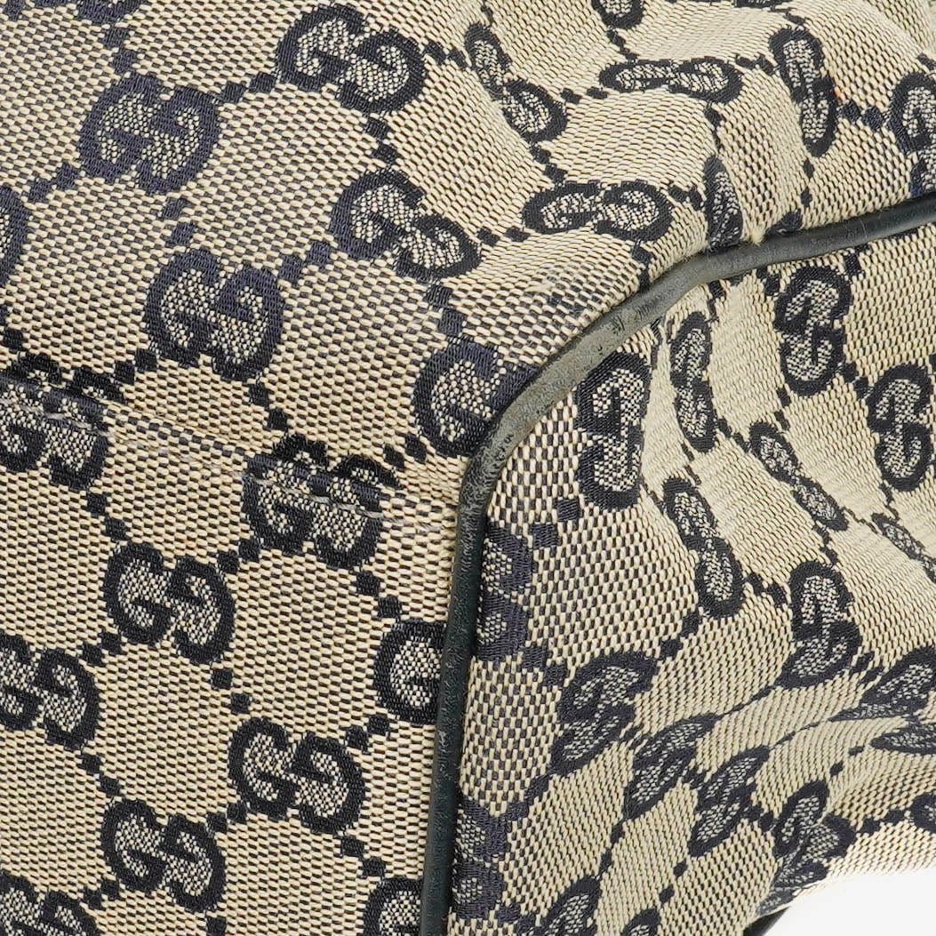 Gucci Monogram Canvas Sukey Shoulder Hobo Bag