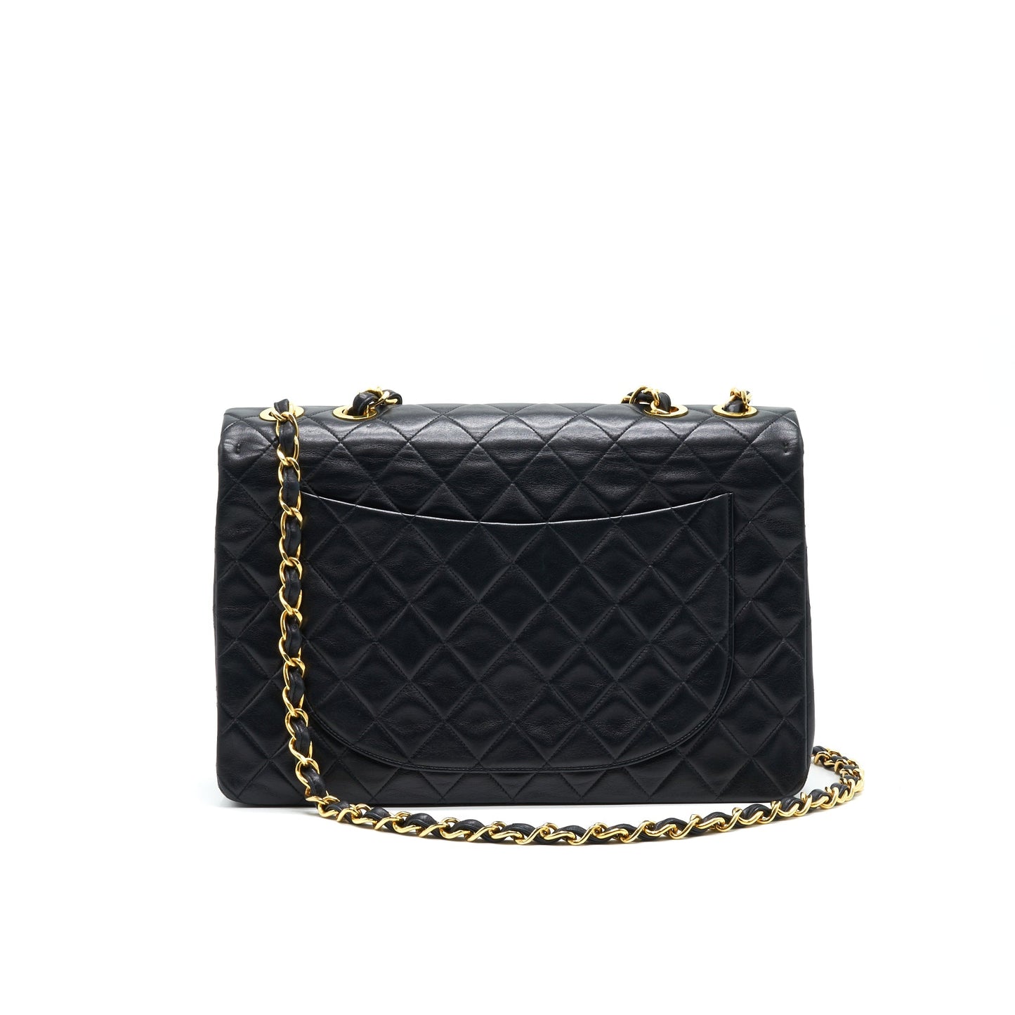 Chanel Maxi Flap Bag Black 24K