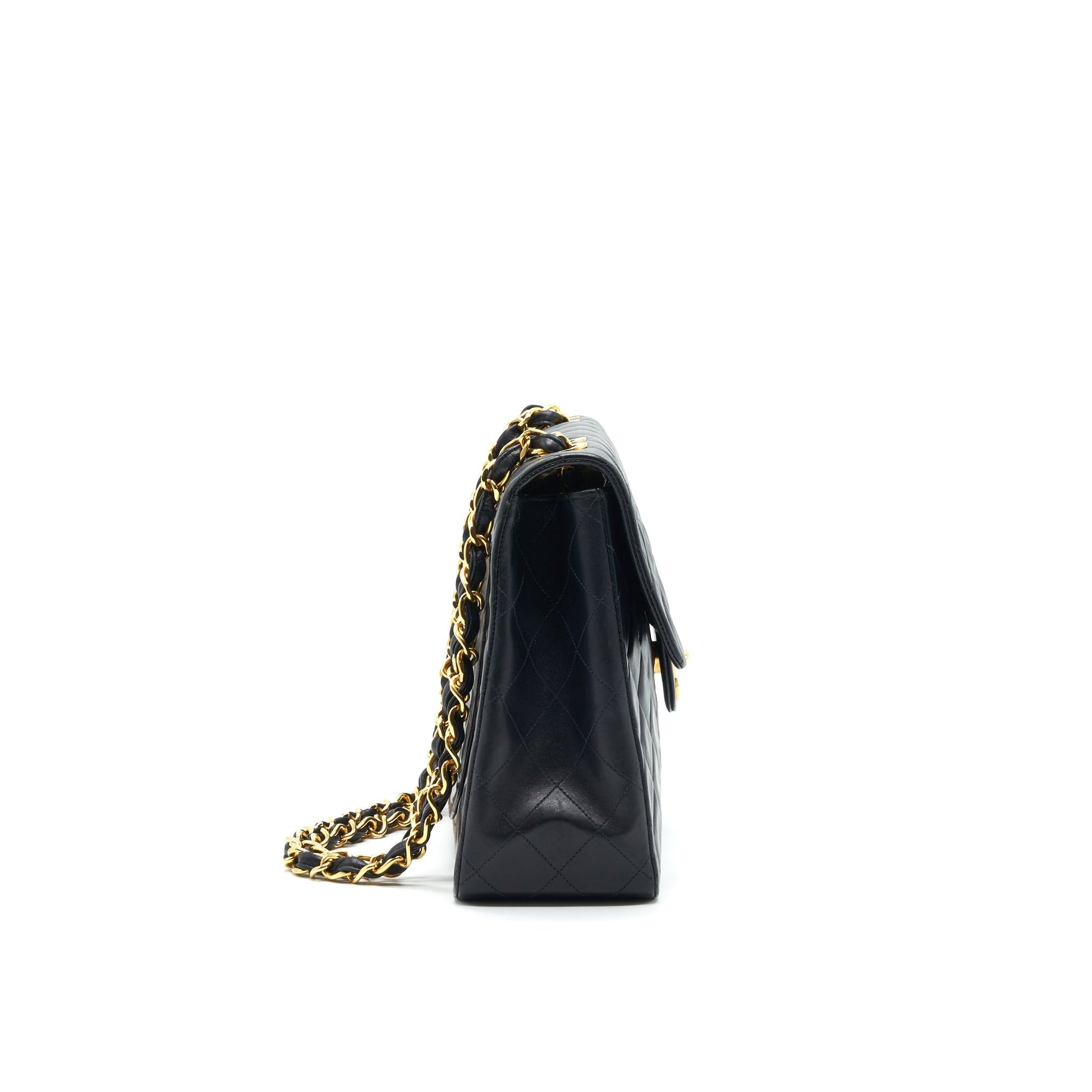 Chanel Maxi Flap Bag Black 24K