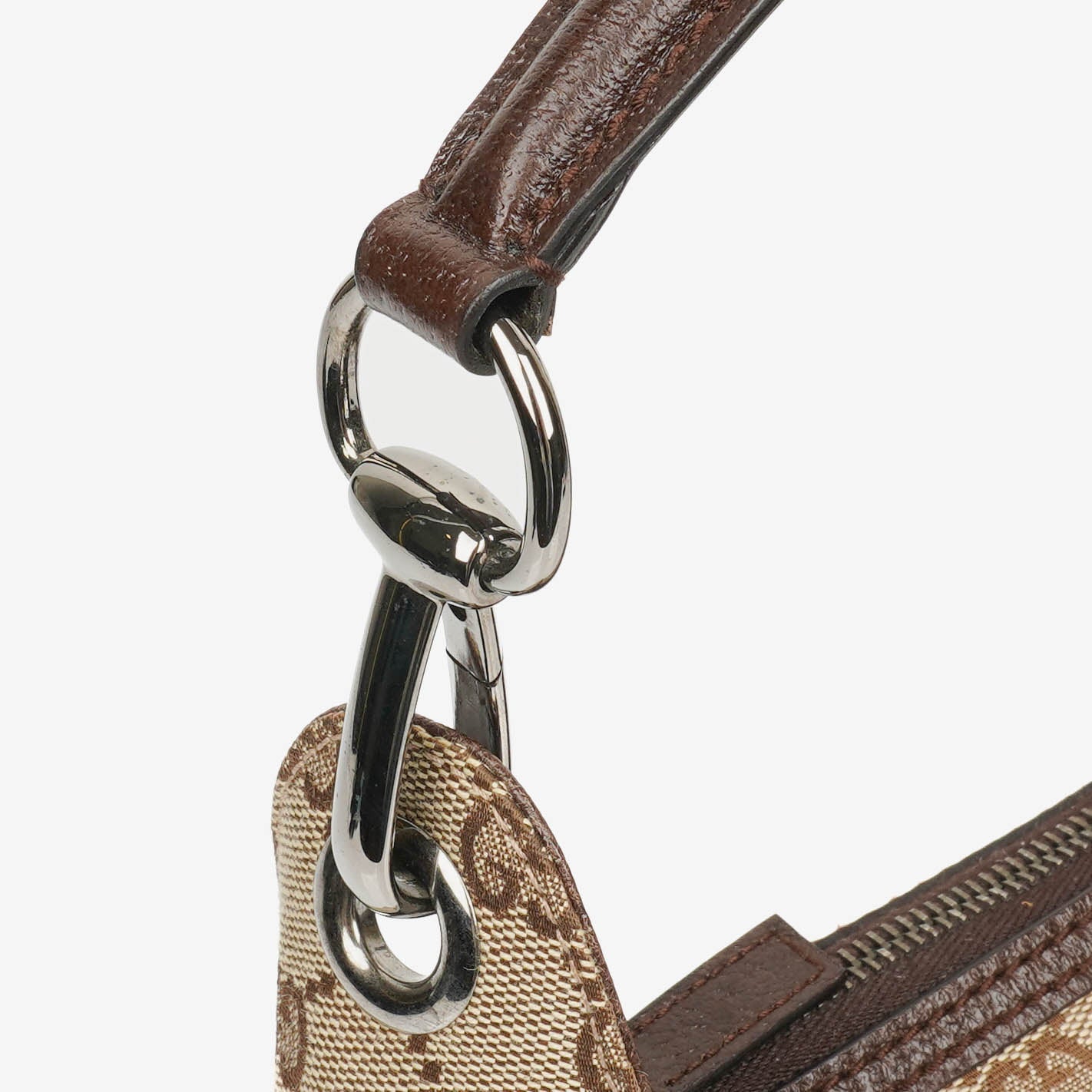 Gucci Monogram Canvas Mini Handbag