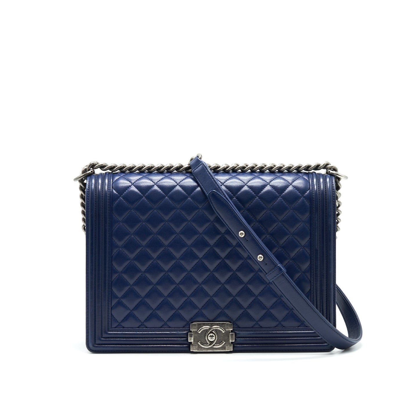 CHANEL LARGE LE BOY NAVY