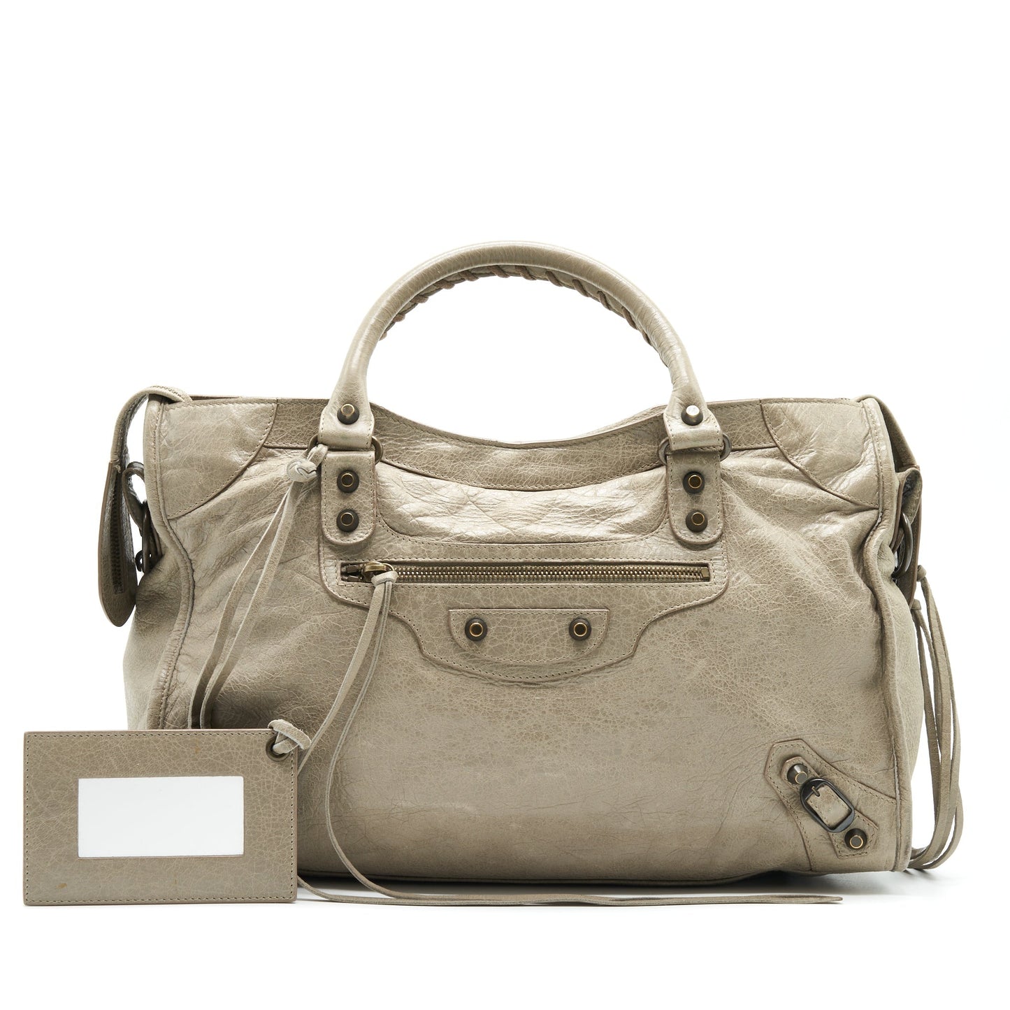 Balenciaga Classic City Purse Grey